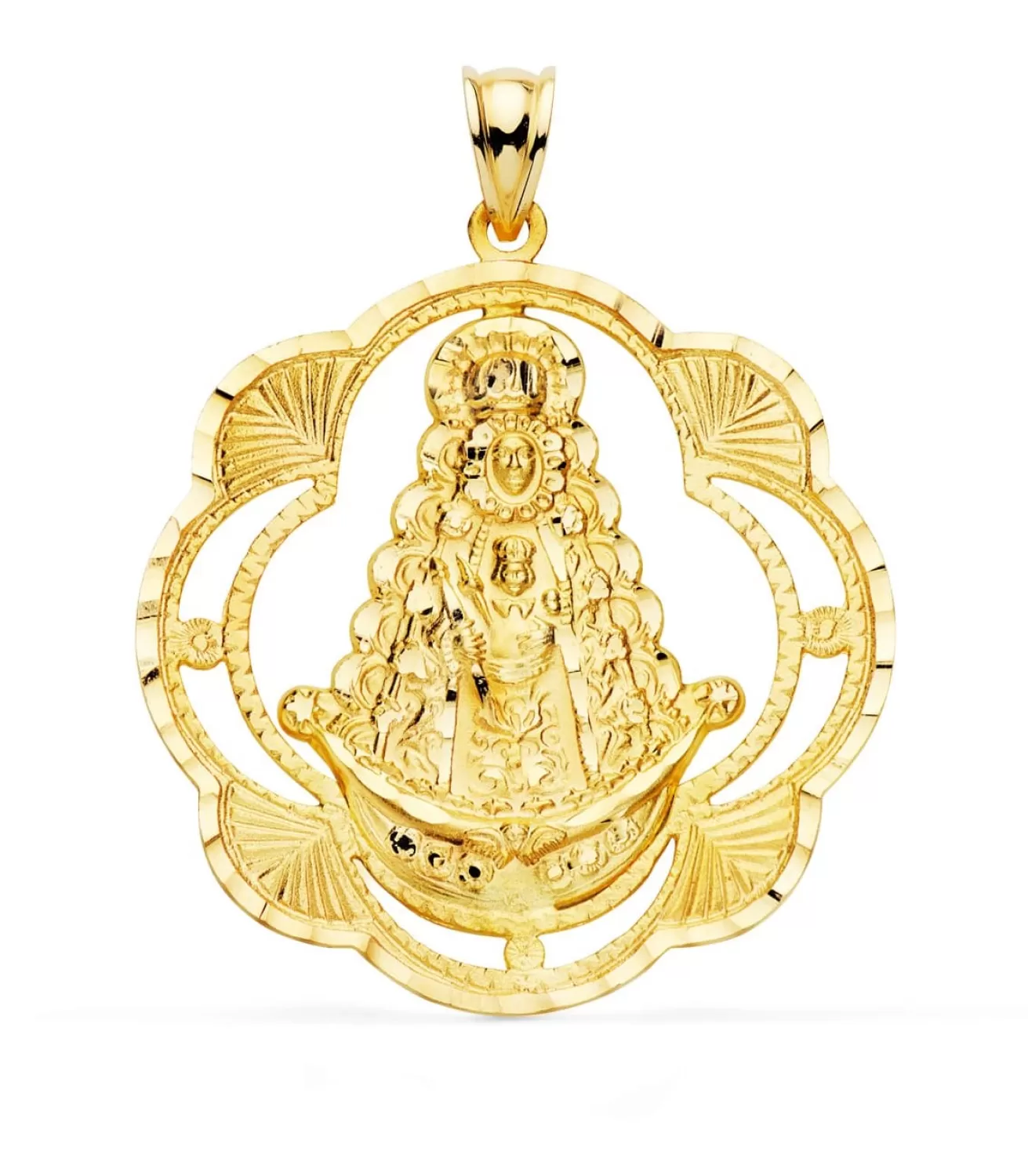 Medalla V. Rocio Oro Amarillo 18K 38 Mm Cerco<Alda Joyeros Cheap