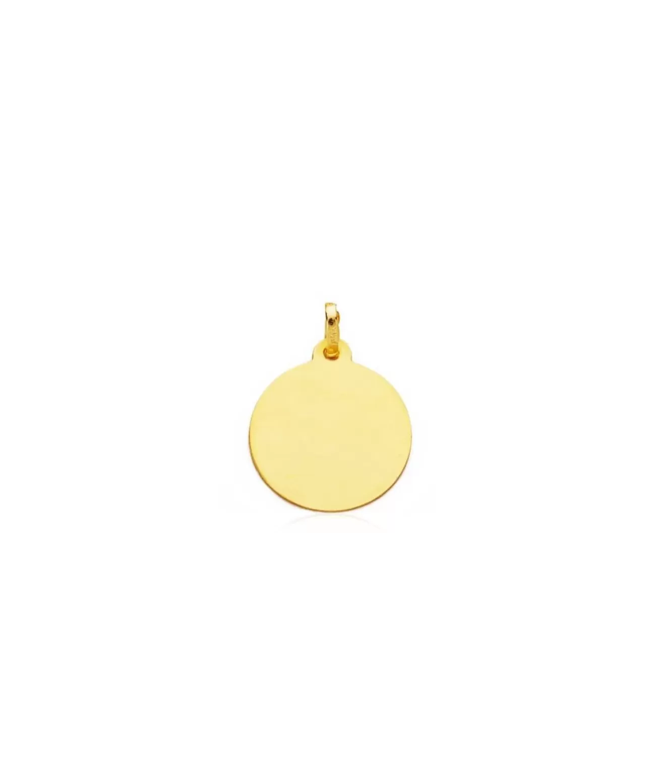 Medalla Virgen Carmen Oro 18K 18Mm Bisel<Alda Joyeros New