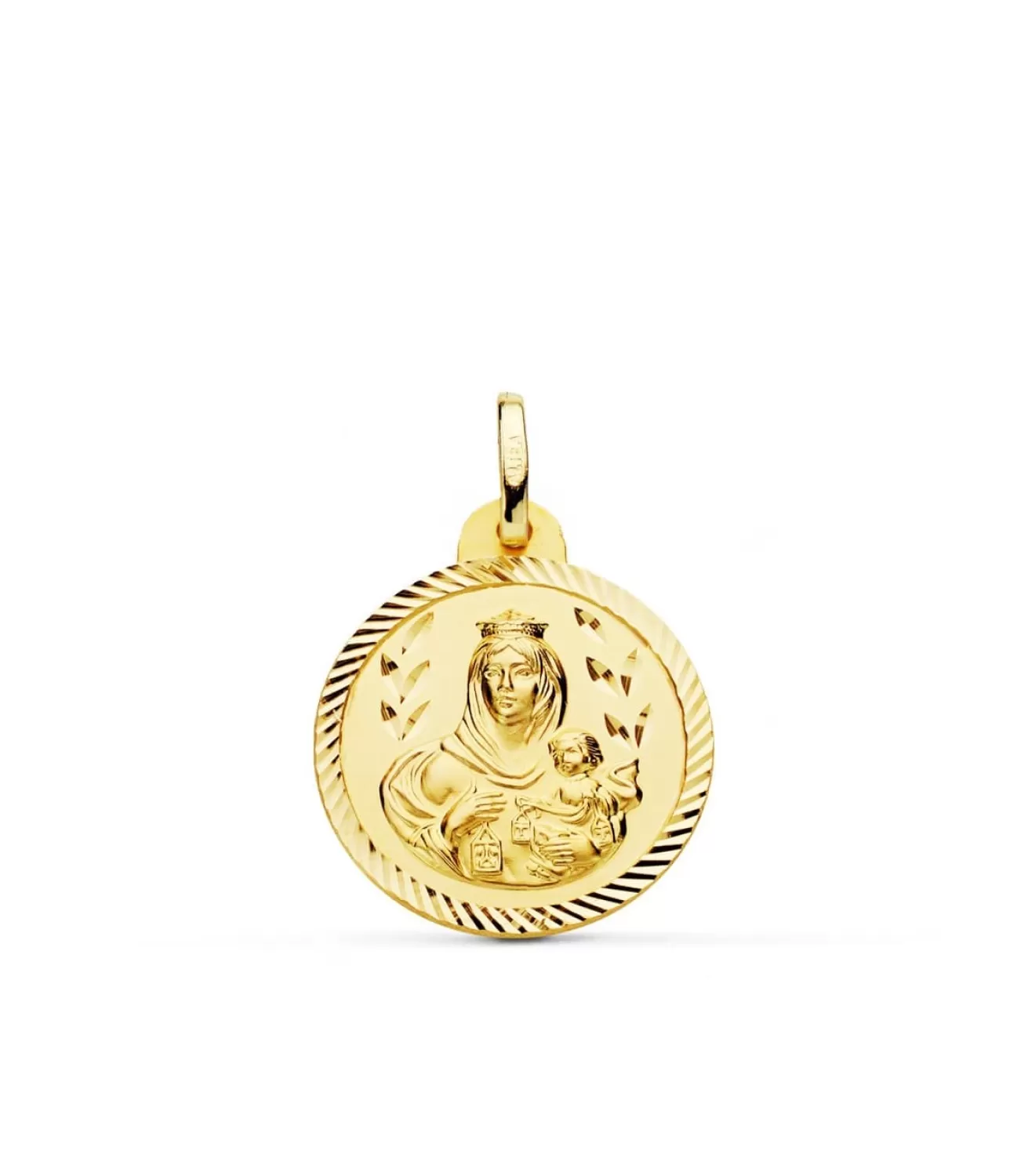 Medalla Virgen Carmen Oro 18K 20Mm Helice<Alda Joyeros Best