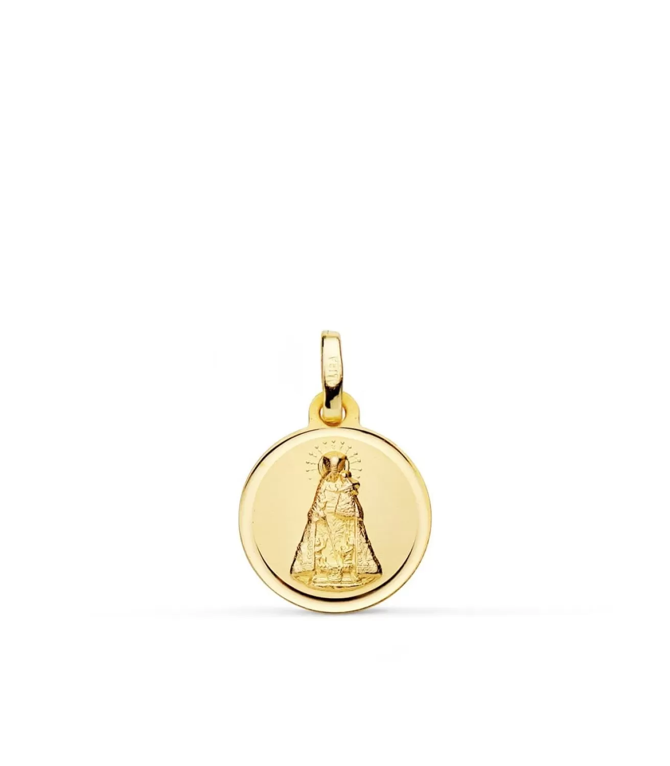 Medalla Virgen De Los Desamparados 18 Ktes 14Mm<Alda Joyeros Outlet