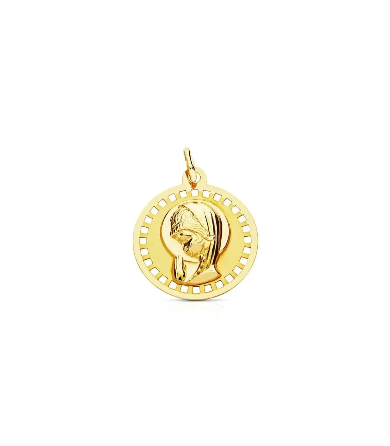 Medalla Virgen Niña Calada 18 Ktes18 Ktes<Alda Joyeros Flash Sale