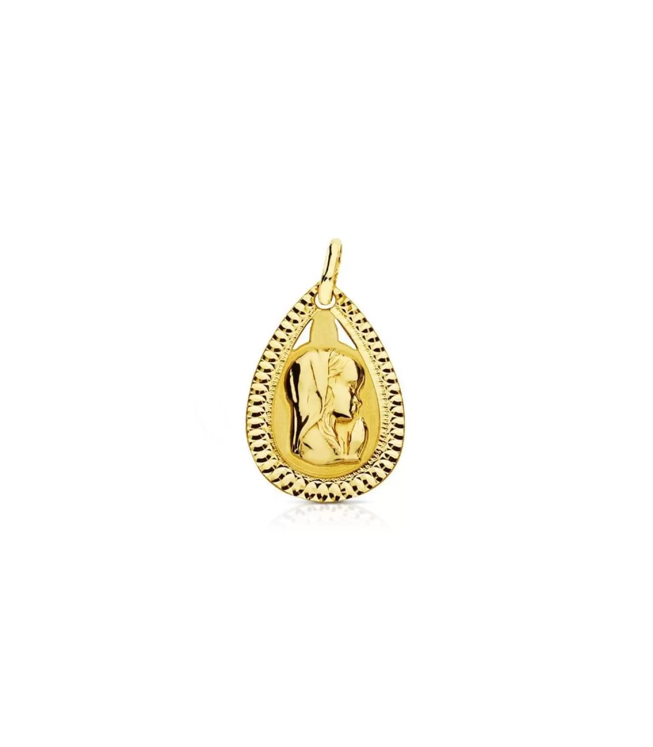 Medalla Virgen Niña Gota 9 Ktes<Alda Joyeros Flash Sale