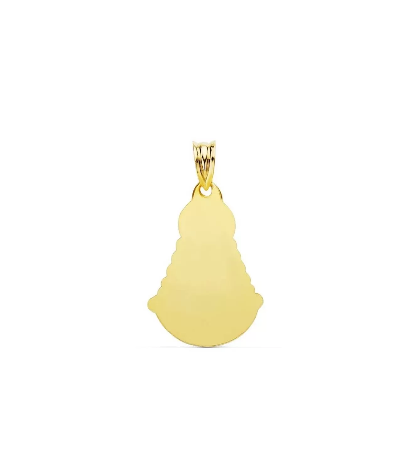 Medalla Virgen Rocio Silueta Oro 18K 25Mm<Alda Joyeros Cheap