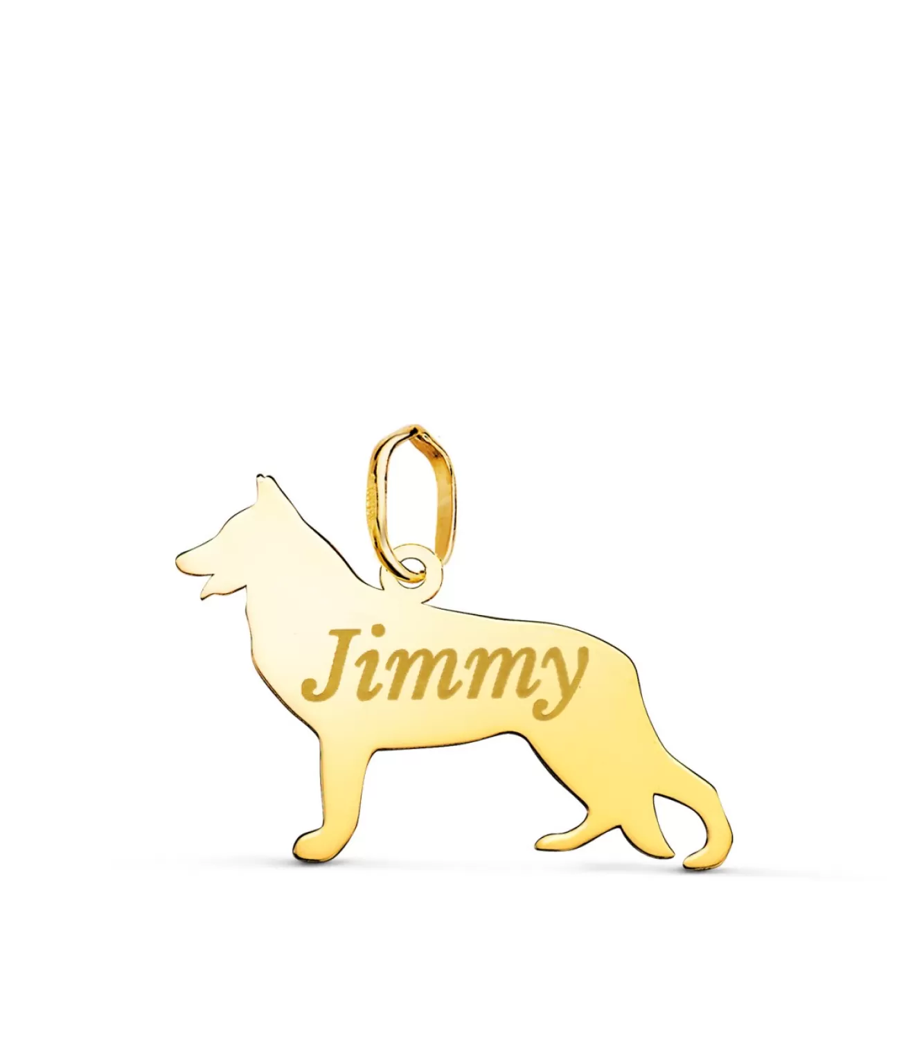 Pastor Aleman Colgante Personalizado Perro Oro 18K<Alda Joyeros Store
