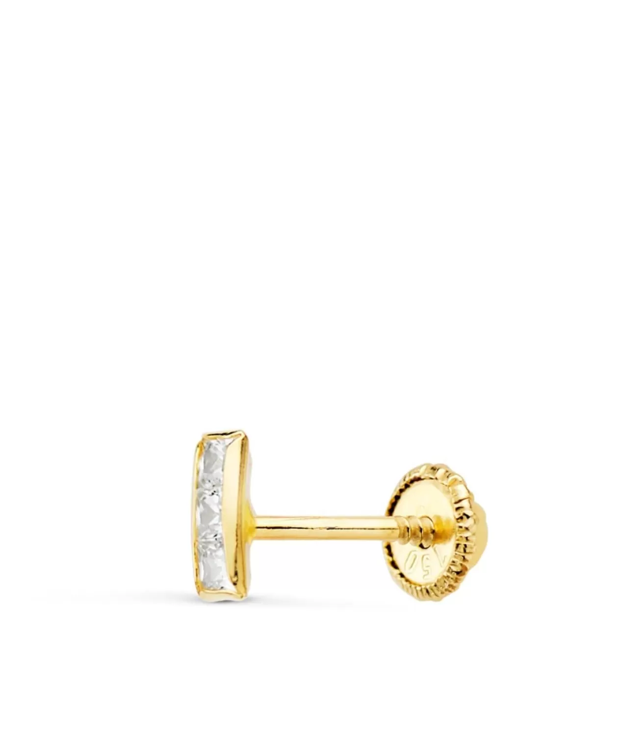 Pendiente Suelto Barrita Oro Amarillo 18K<Alda Joyeros Fashion