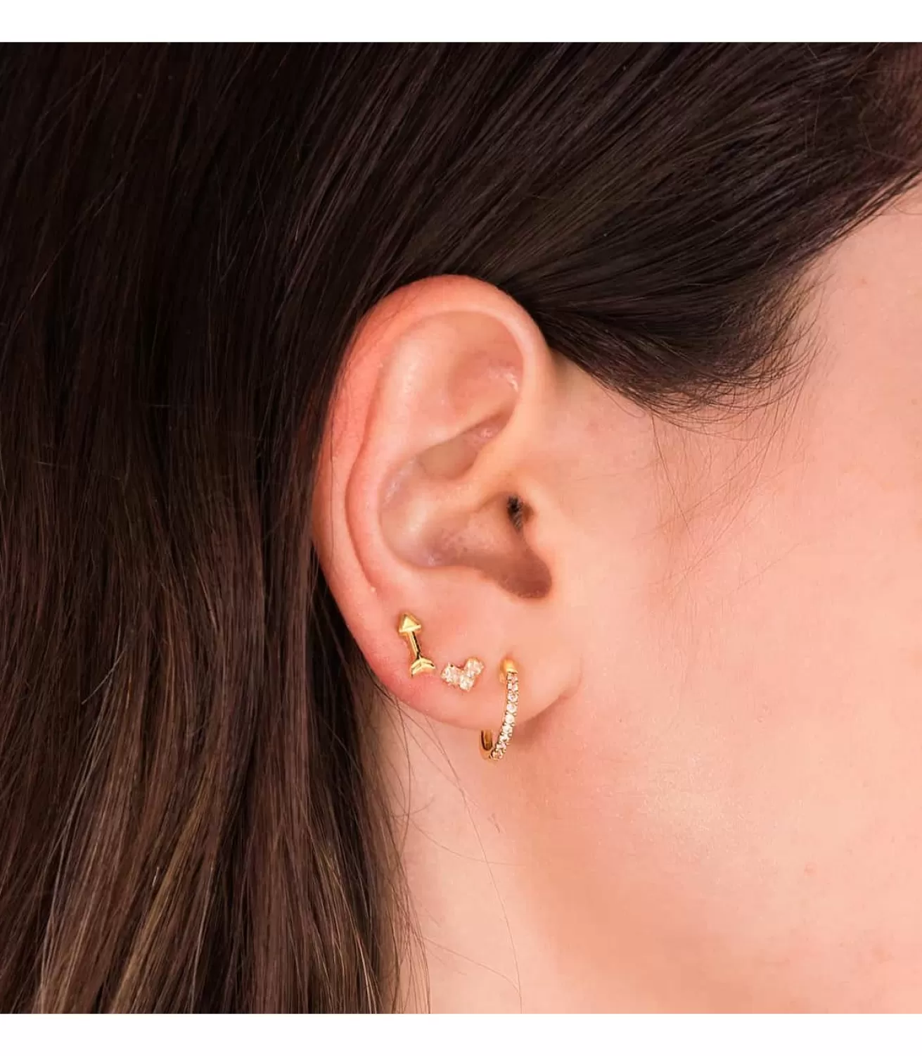 Pendiente Suelto Corazon Oro Amarillo 18K<Alda Joyeros Fashion