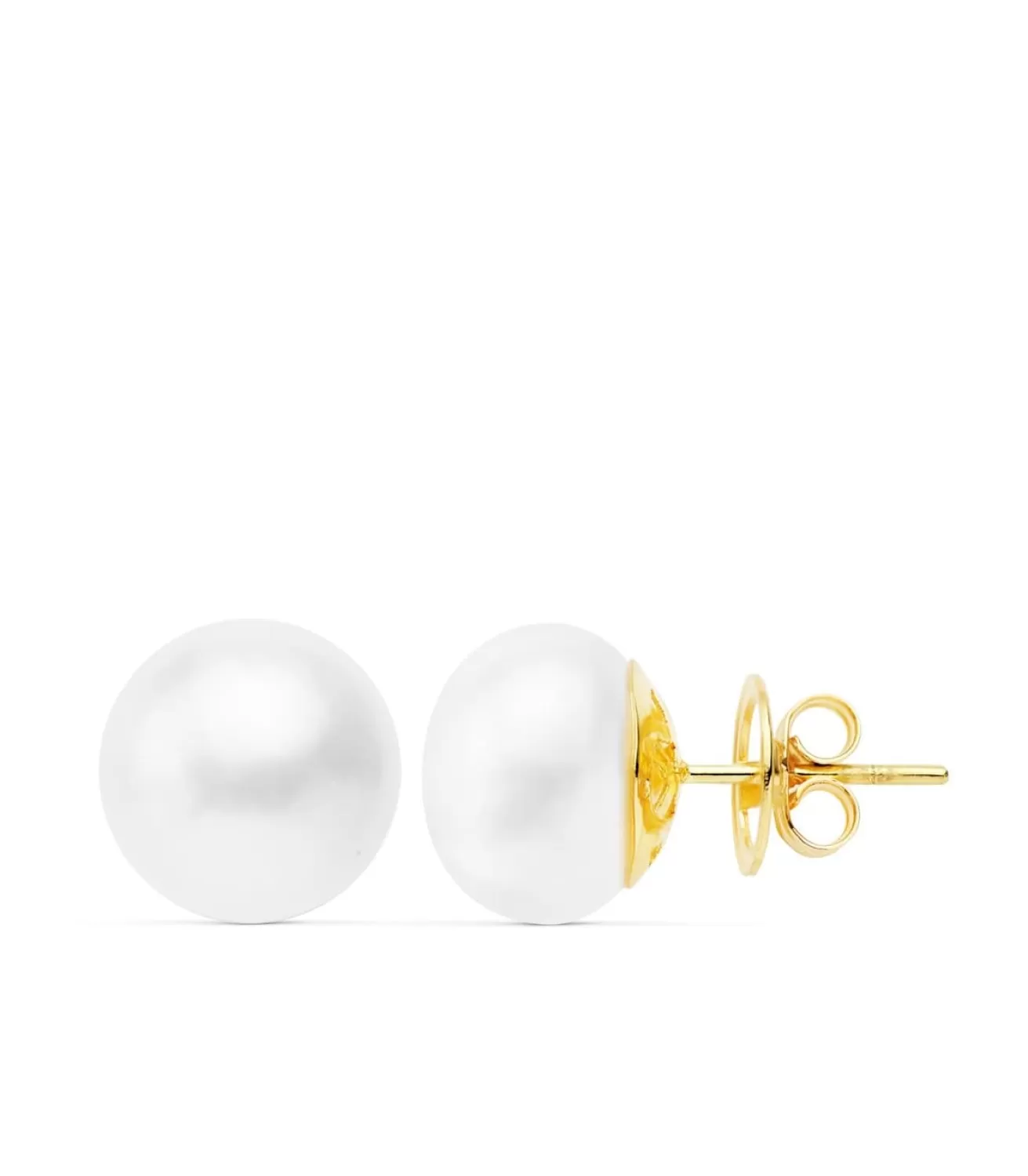 Pendientes Amelie Perla Cultivada Oro Amarillo 18 K 13 Mm<Alda Joyeros Best Sale