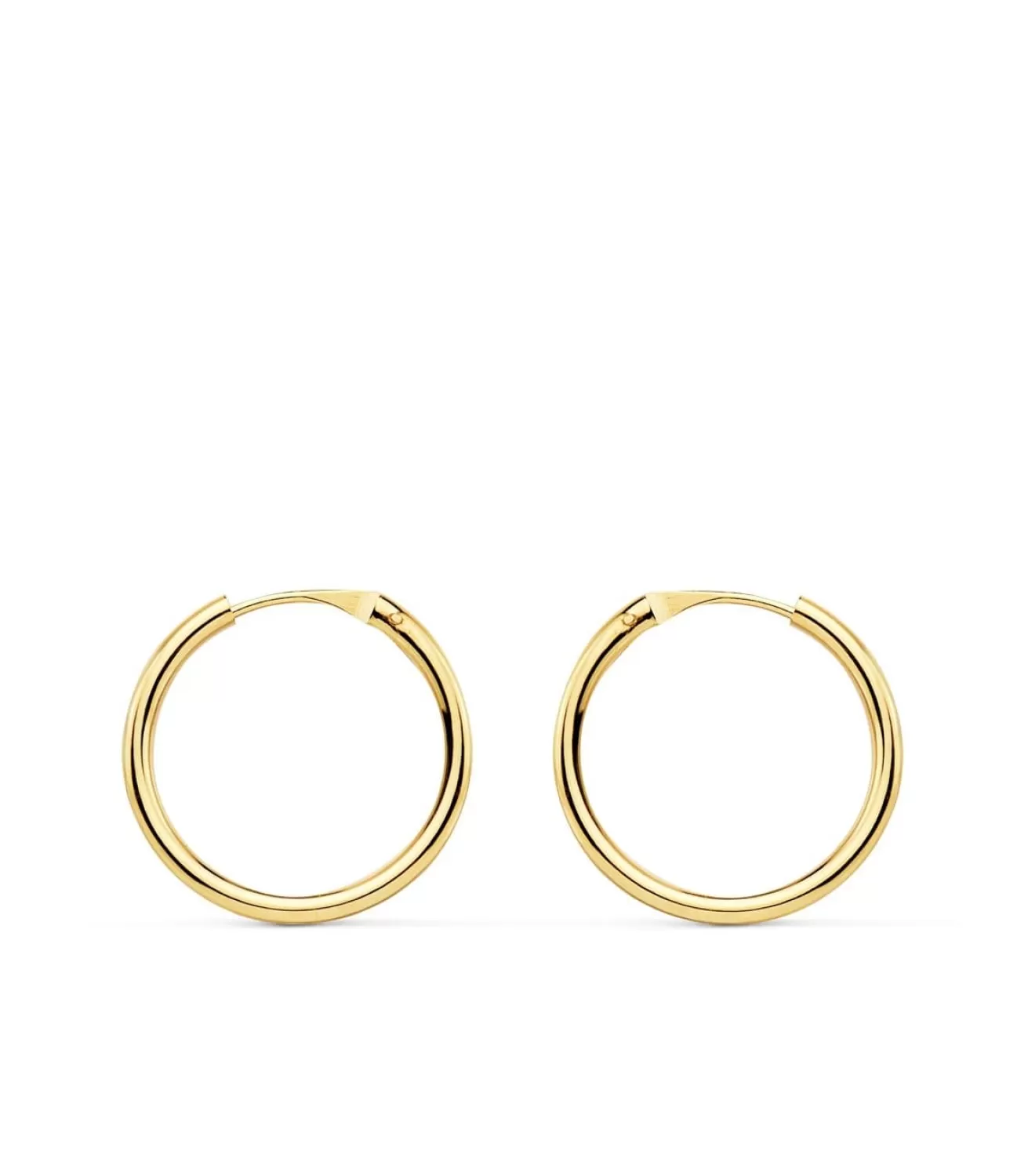 Pendientes Aros Morgana Oro 18K 16Mm<Alda Joyeros Flash Sale