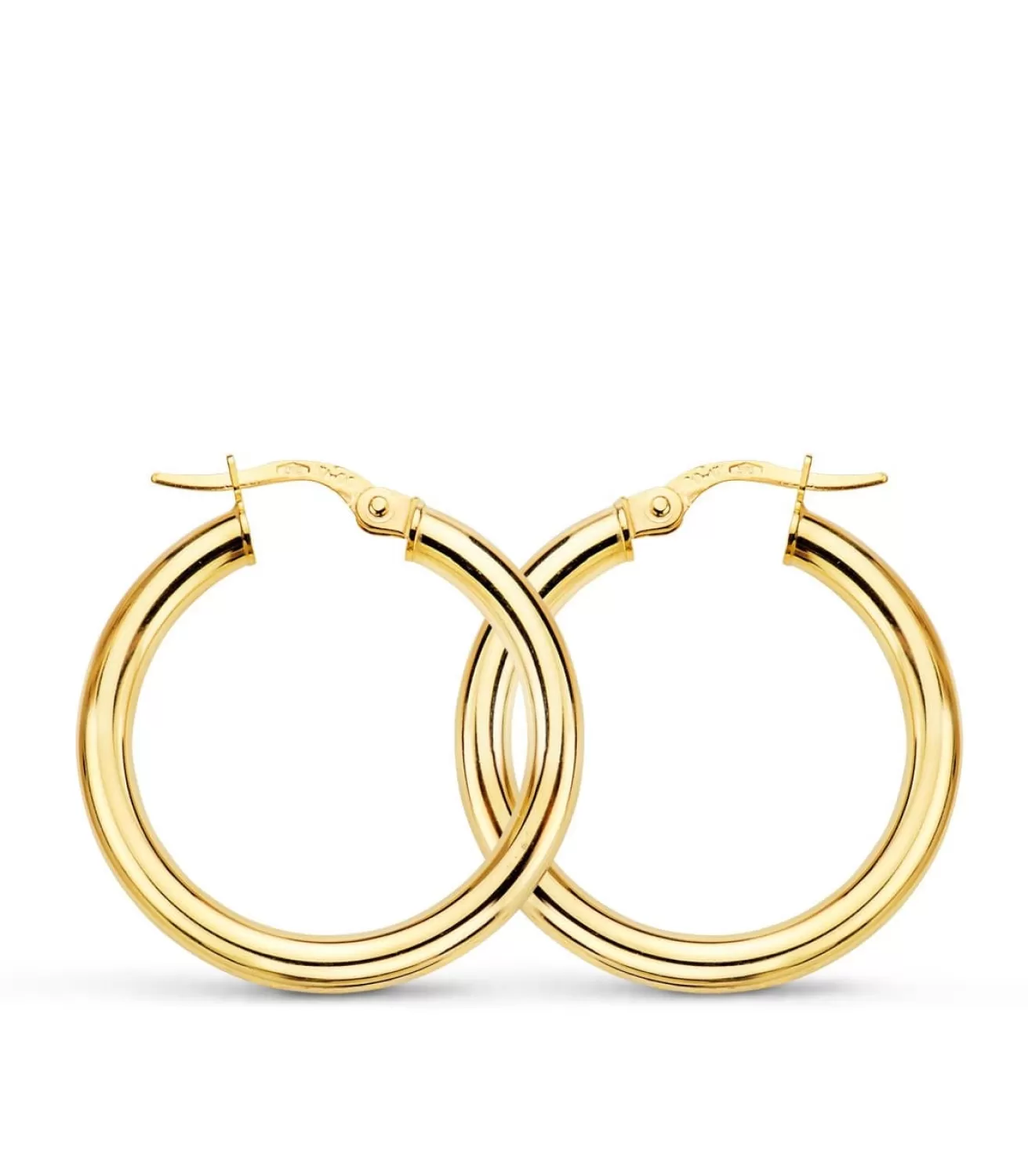 Pendientes Aros Oro 9K 26X3 Mm<Alda Joyeros Clearance
