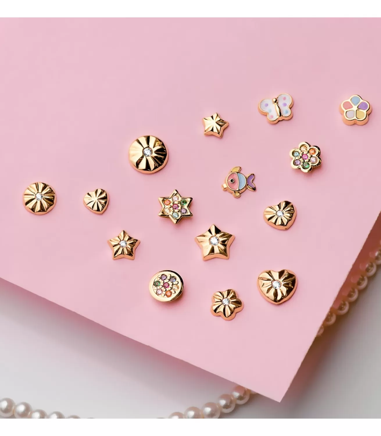 Pendientes Bebé Estrella Ondas Oro 18K 4Mm<Alda Joyeros Cheap