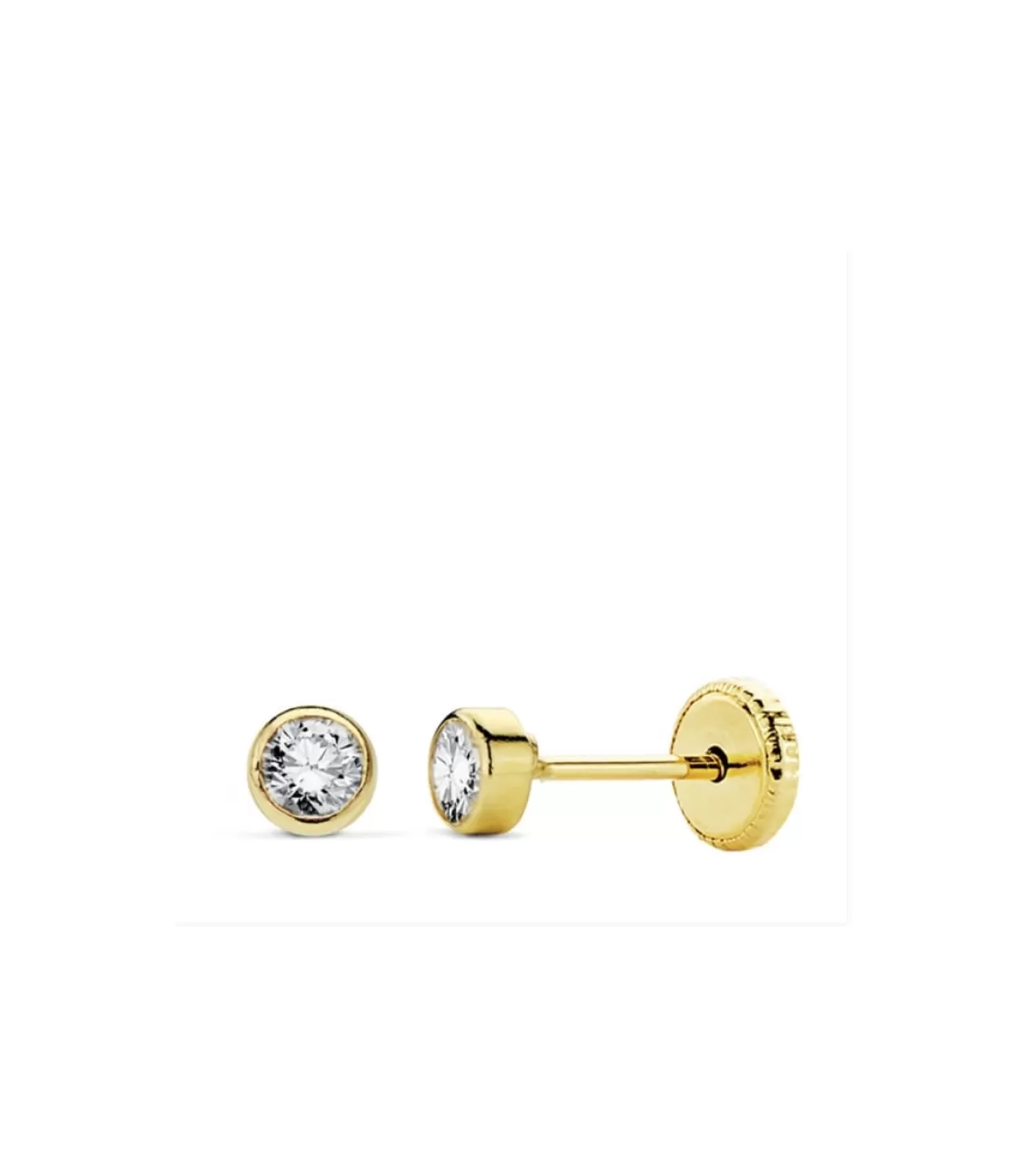 Pendientes Bebé Noly Oro Amarillo 18 K 3 Mm<Alda Joyeros Best Sale