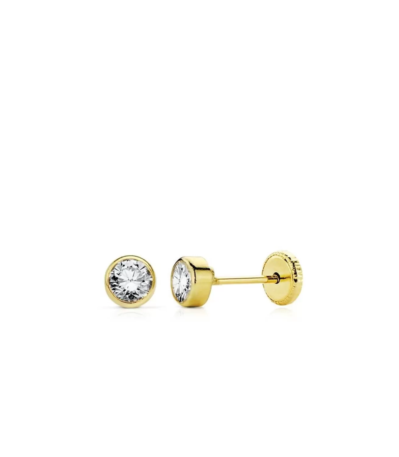 Pendientes Bebé Noly Oro Amarillo 18 K 4 Mm<Alda Joyeros Flash Sale