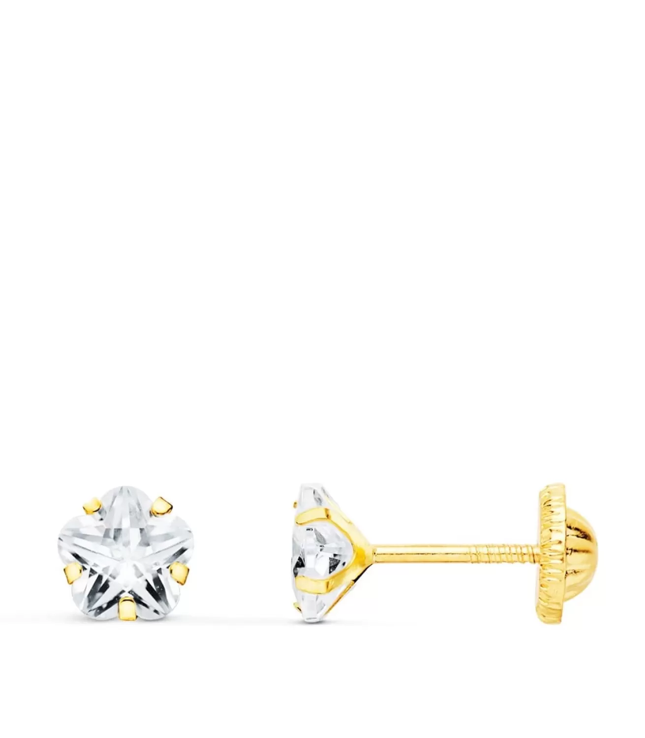 Pendientes Bebé Oro 18K Millie Circonita 5Mm<Alda Joyeros Best