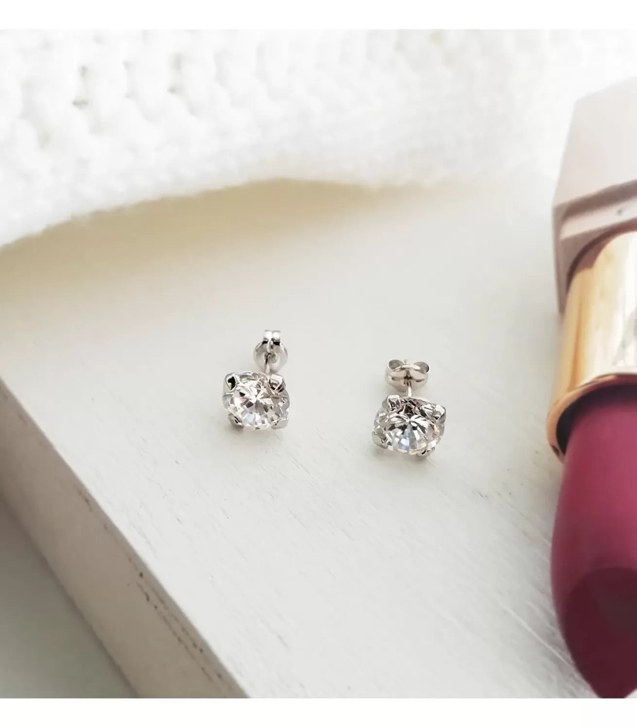 Pendientes Brigida 7 Mm 18 Ktes<Alda Joyeros New