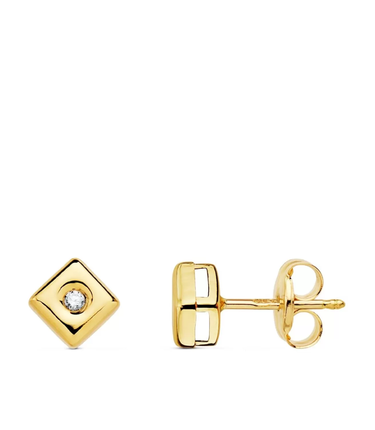 Pendientes Cherie Diamantes 0.030 Qtes. Oa 18K<Alda Joyeros Sale