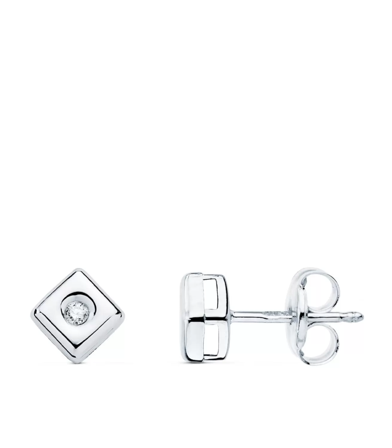 Pendientes Cherie Diamantes 0.030 Qtes. Ob 18K<Alda Joyeros Best Sale