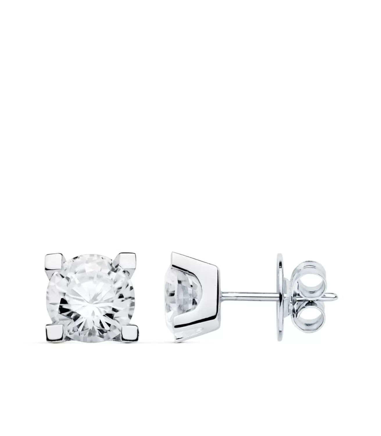 Pendientes De Mujer Victoria Oro Blanco 18K<Alda Joyeros Shop