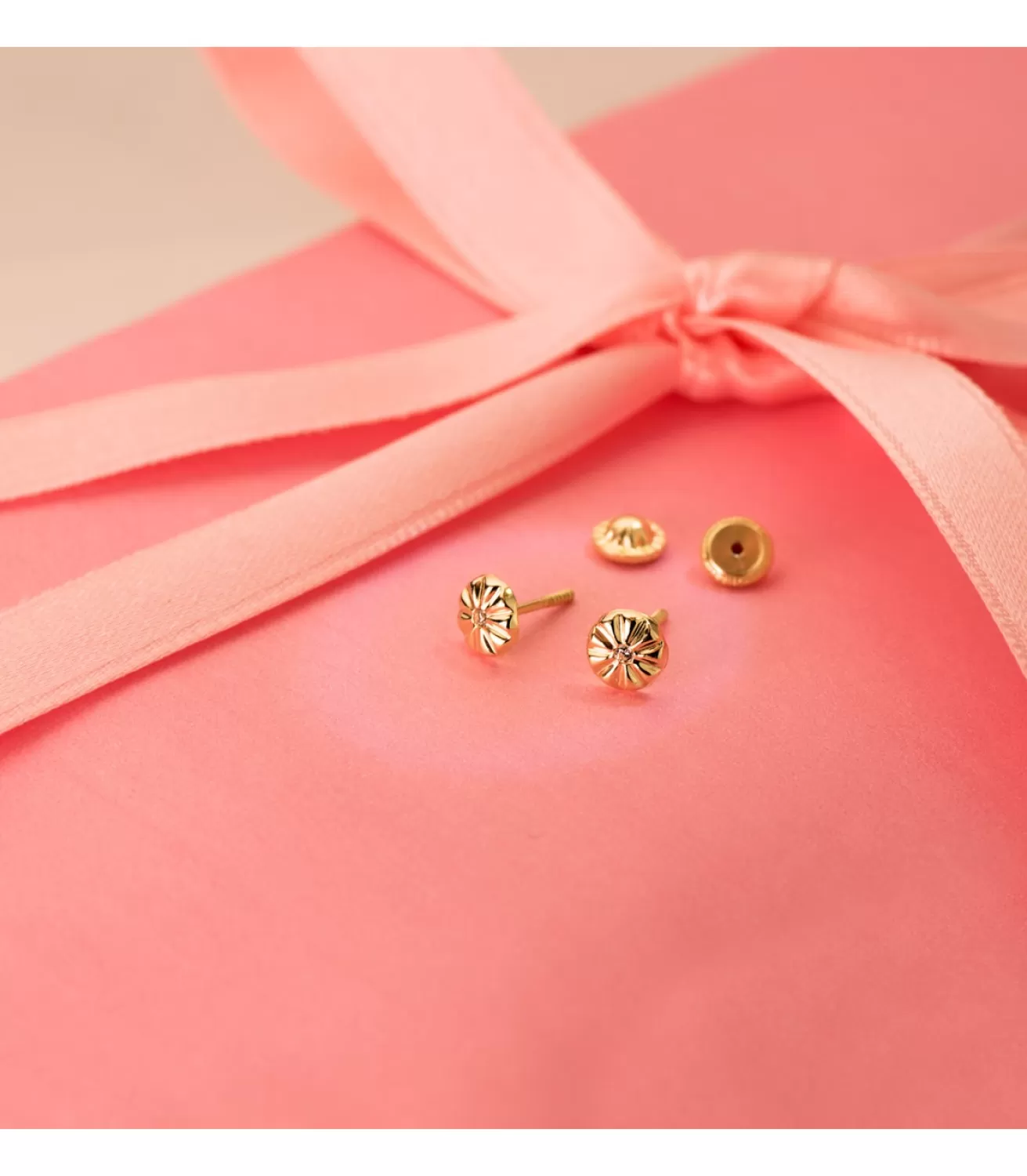 Pendientes De Niña Oro 18K Ondas 5.5Mm<Alda Joyeros Outlet
