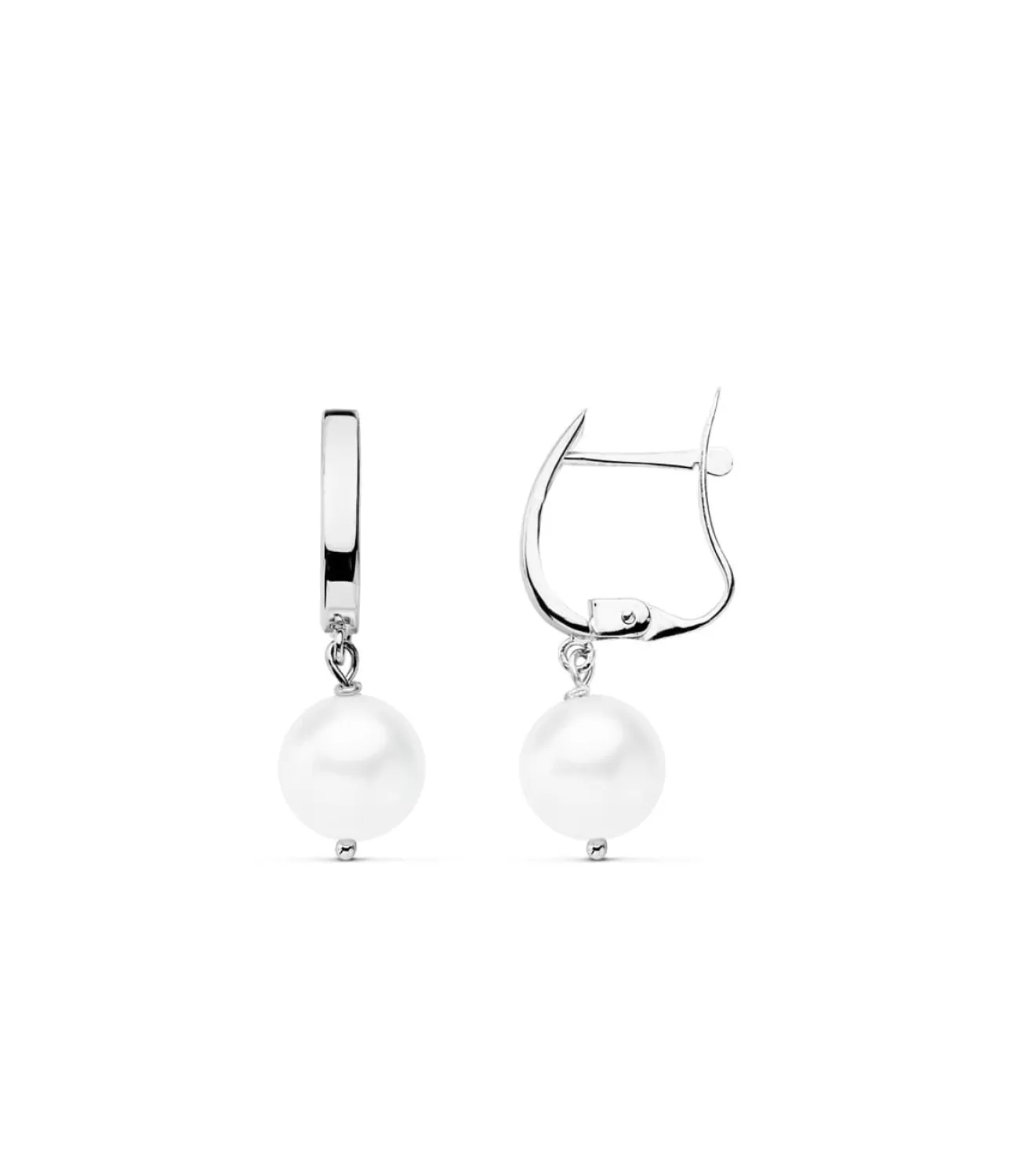 Pendientes De Novia Dame Corina Oro Blanco 18K Perla Cultivada<Alda Joyeros Outlet