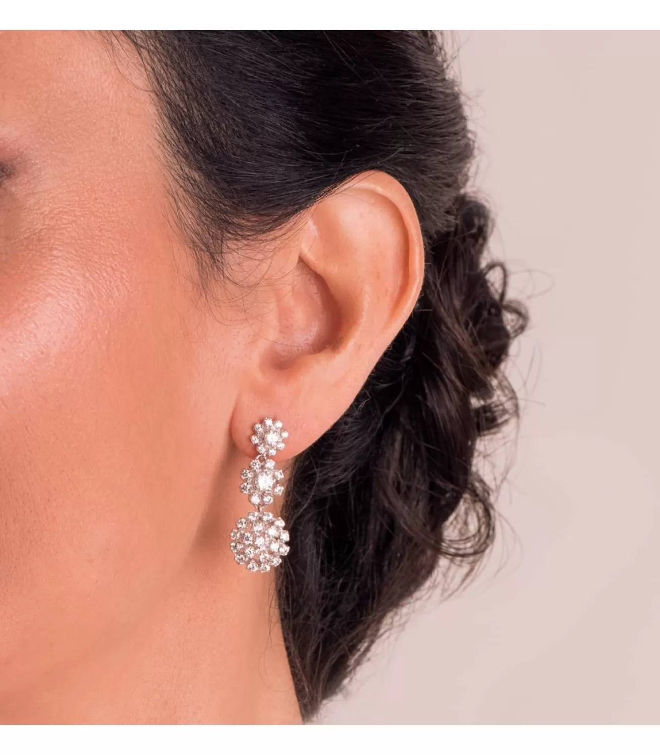 Pendientes De Novia Dame Katrina Oro Blanco 18K<Alda Joyeros Shop