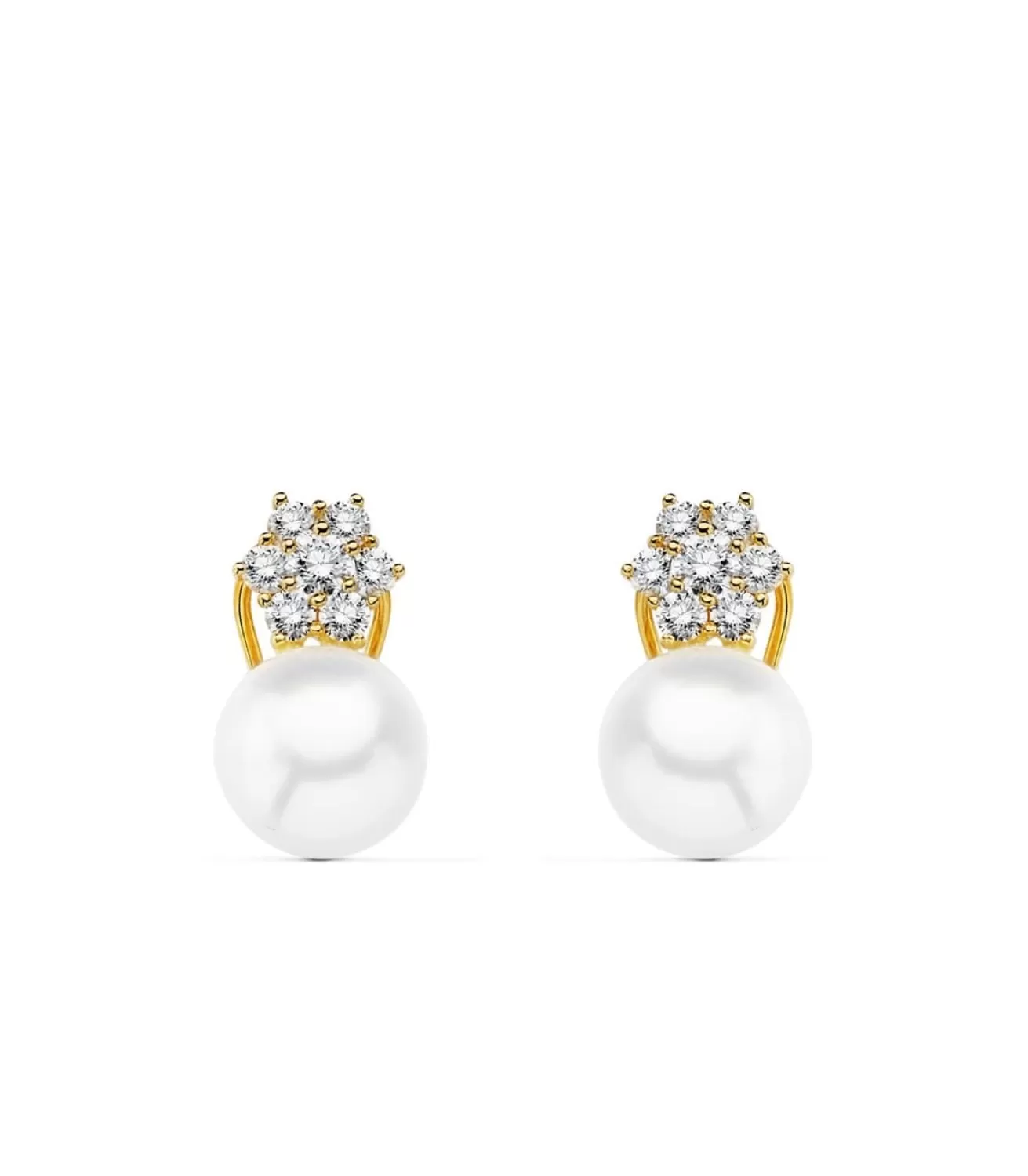 Pendientes De Novia Duquesa De Vendome Oro 18K Perla<Alda Joyeros Online