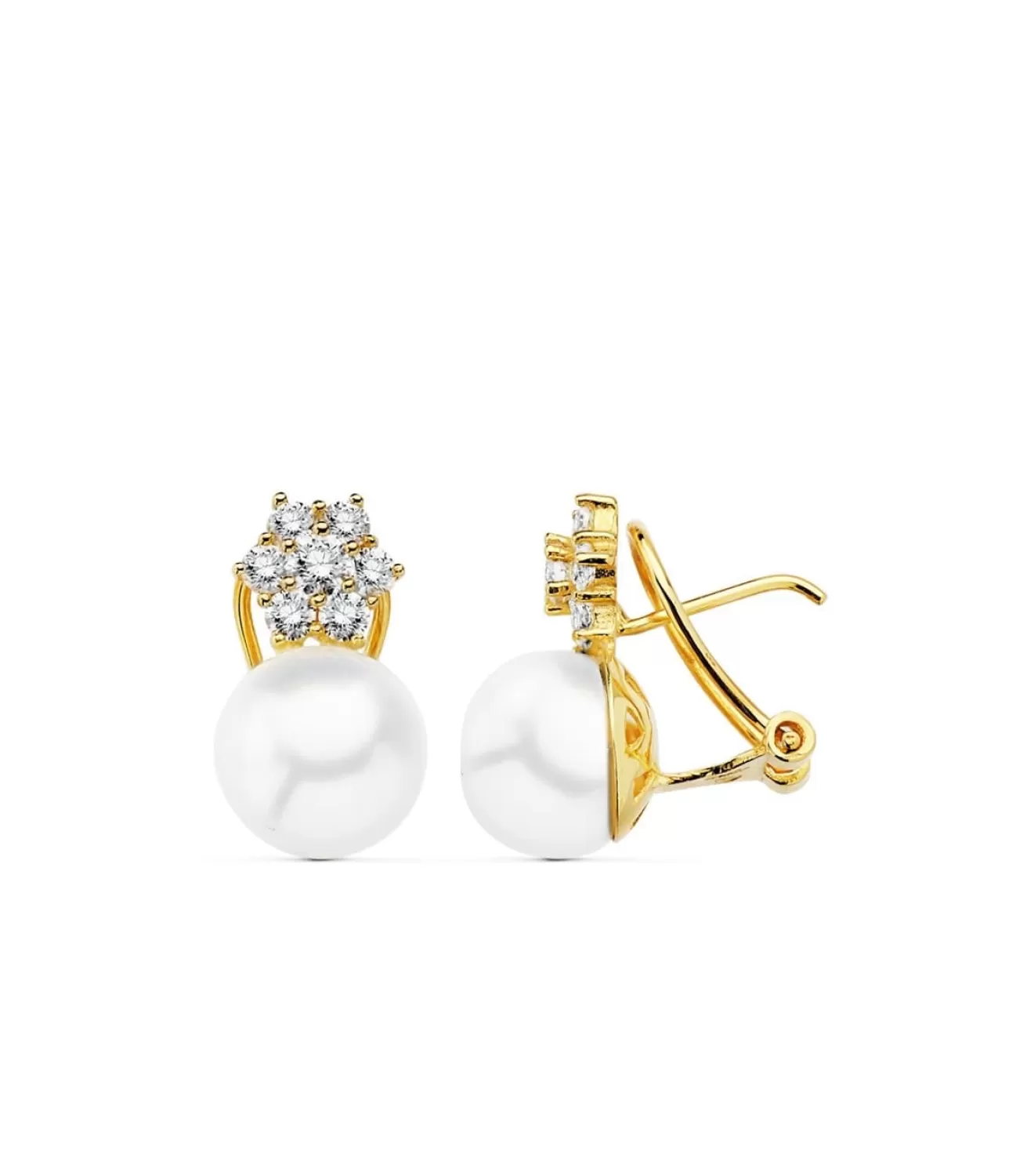 Pendientes De Novia Duquesa De Vendome Oro 18K Perla<Alda Joyeros Online
