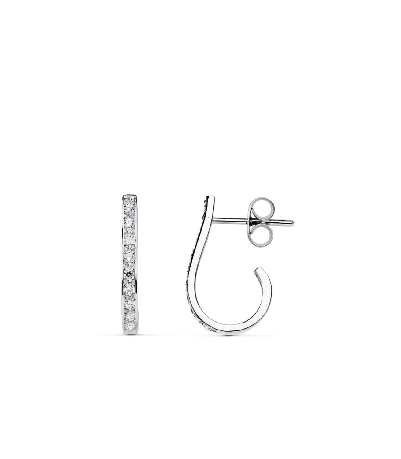 Pendientes De Novia Lady Kelly Oro Blanco 18K<Alda Joyeros Flash Sale