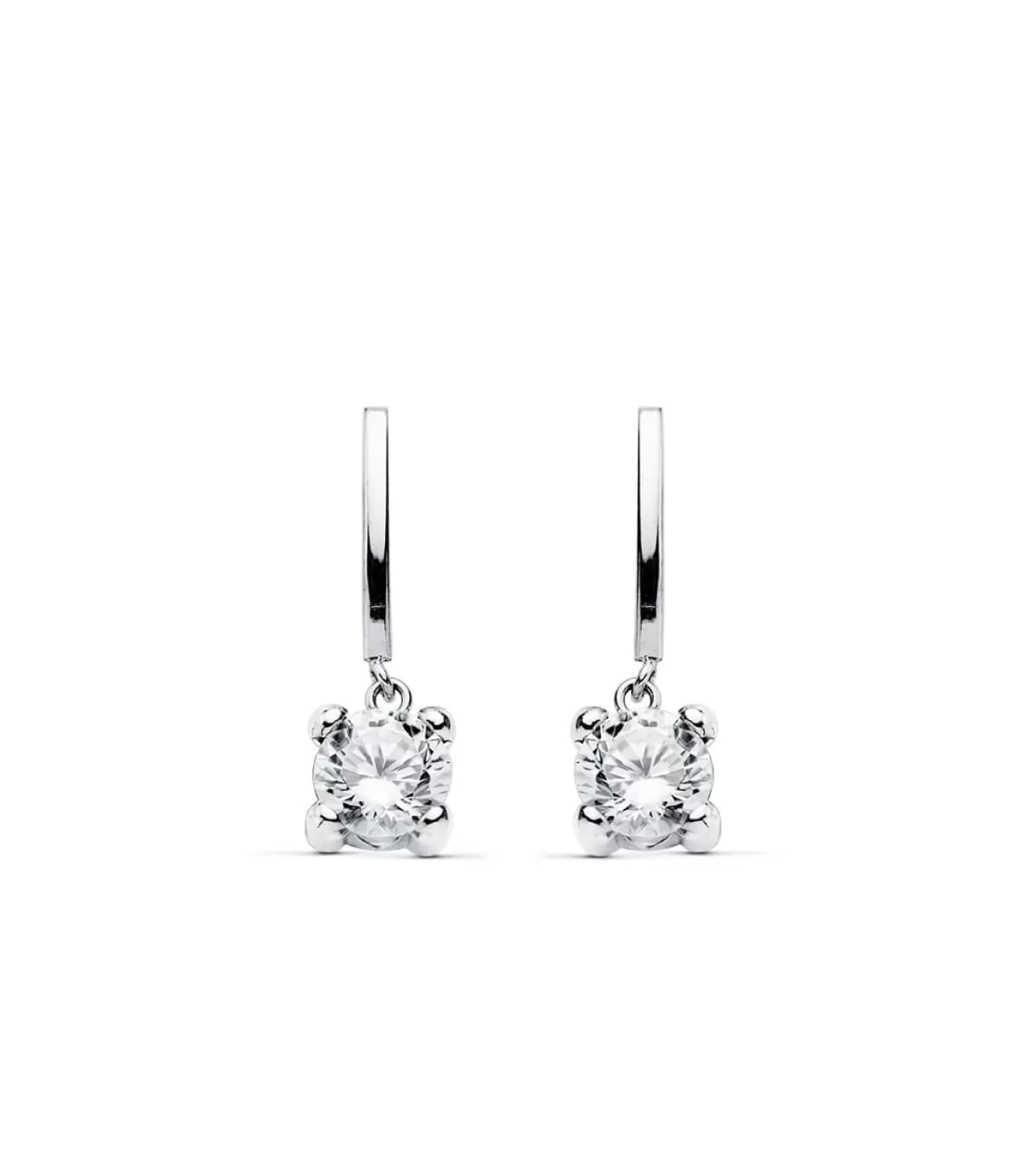 Pendientes De Novia Leonor De Sicilia Oro Blanco 18K Catalan<Alda Joyeros Flash Sale