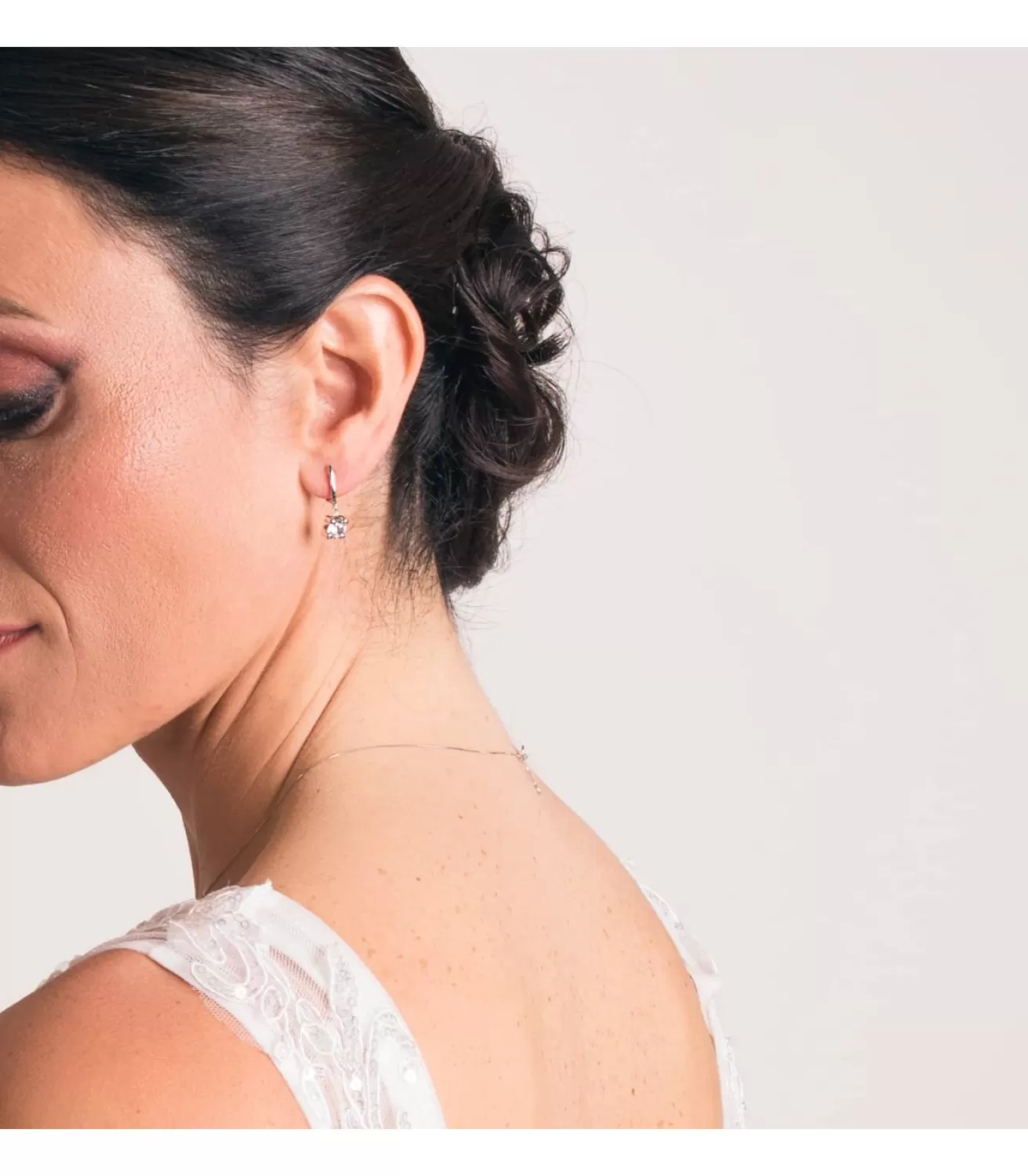Pendientes De Novia Leonor De Sicilia Oro Blanco 18K Catalan<Alda Joyeros Flash Sale