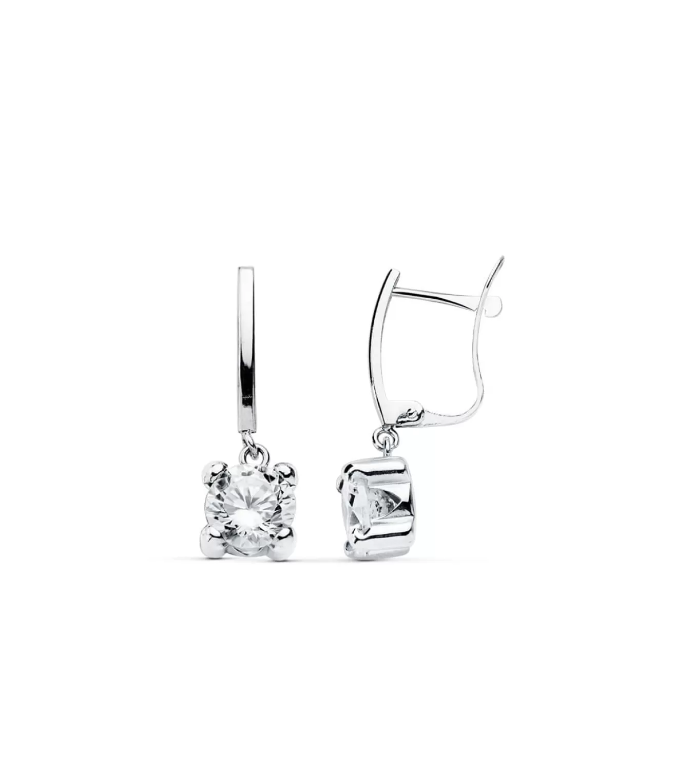 Pendientes De Novia Leonor De Sicilia Oro Blanco 18K Catalan<Alda Joyeros Flash Sale