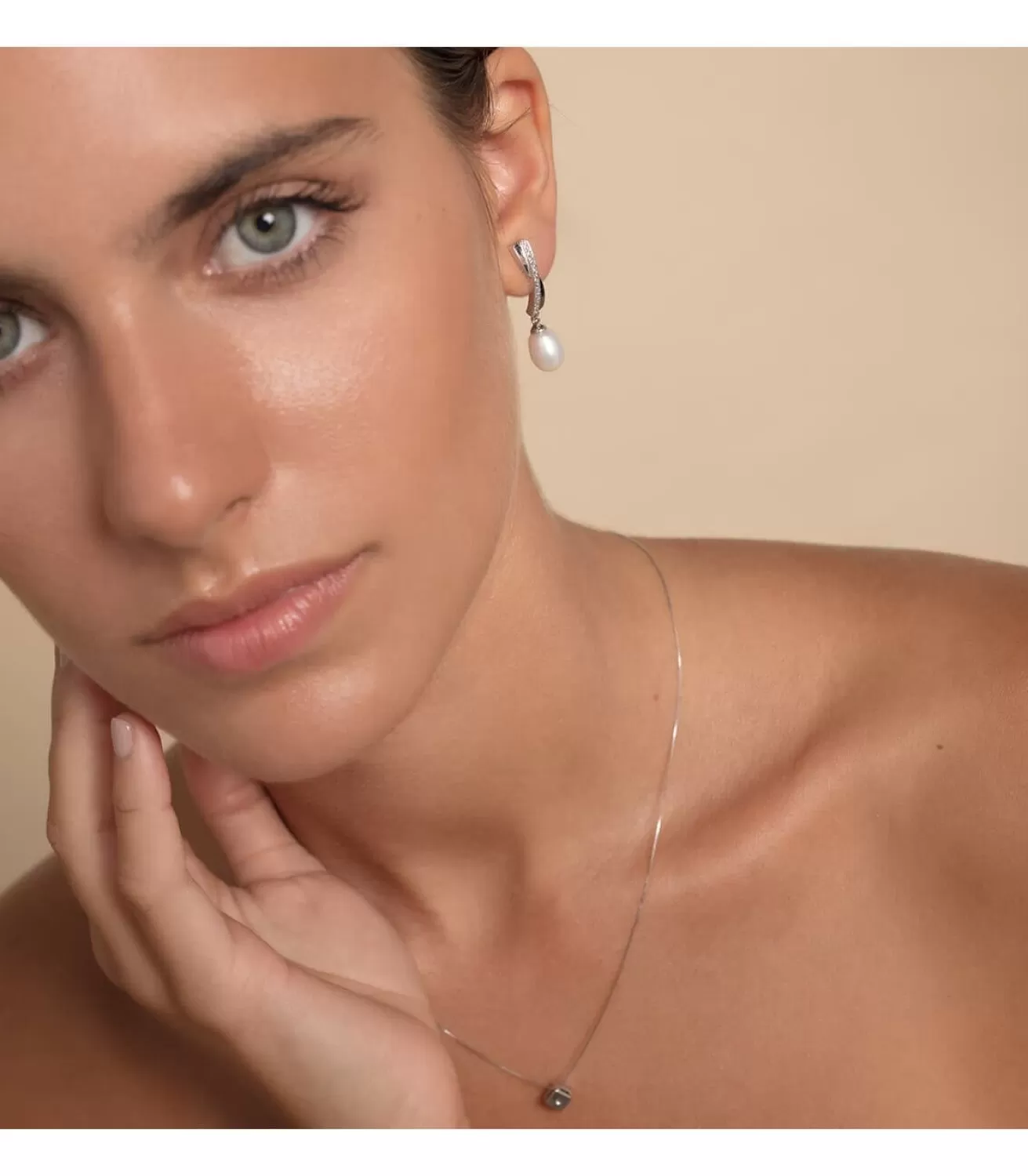 Pendientes De Novia Madame Madeleine Oro Blanco 9K Perla<Alda Joyeros Best