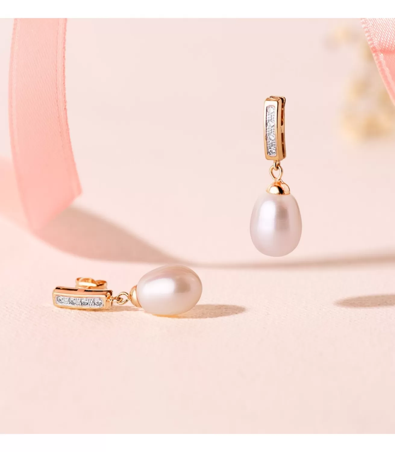 Pendientes De Novia Mirelle Oro Bicolor 18K<Alda Joyeros Best