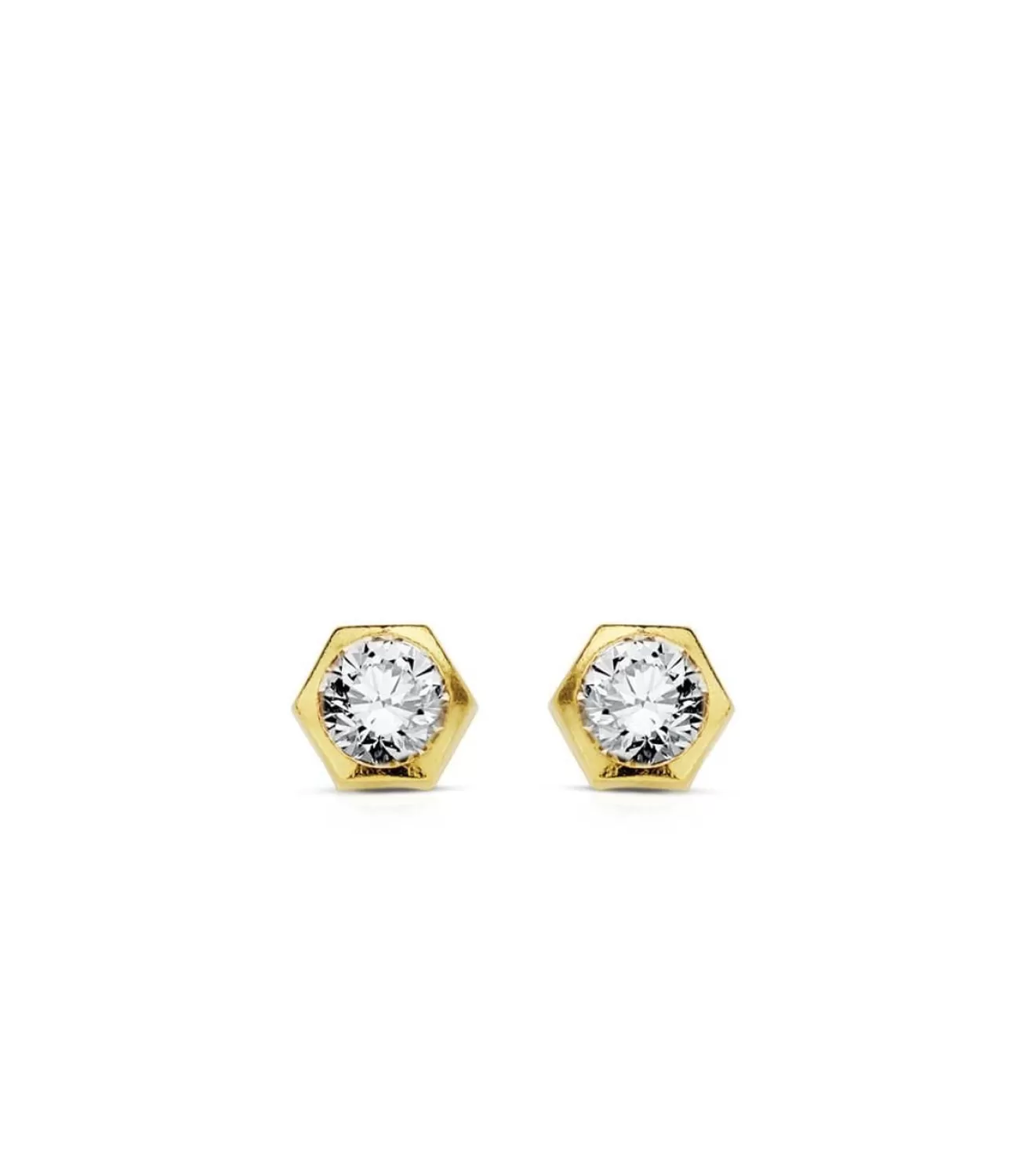 Pendientes De Oro Amarillo Lara 6 Mm 18 Ktes<Alda Joyeros Cheap