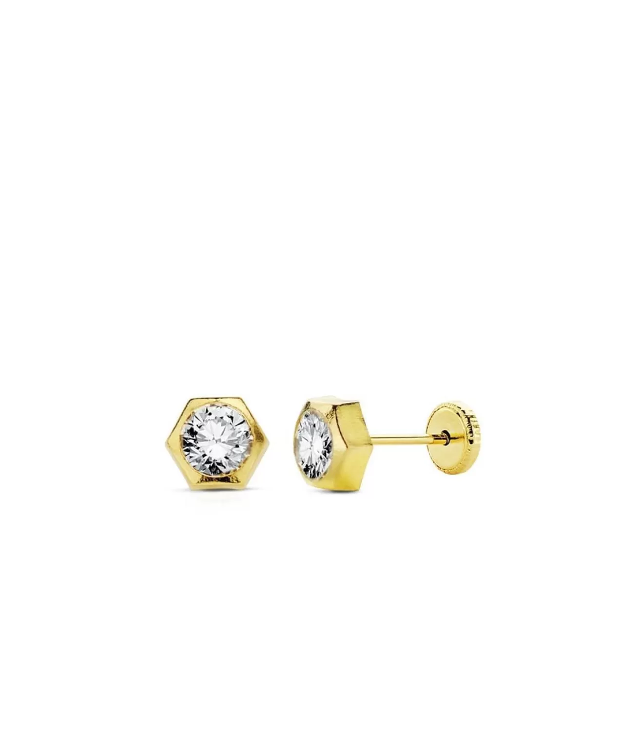 Pendientes De Oro Amarillo Lara 6 Mm 18 Ktes<Alda Joyeros Cheap