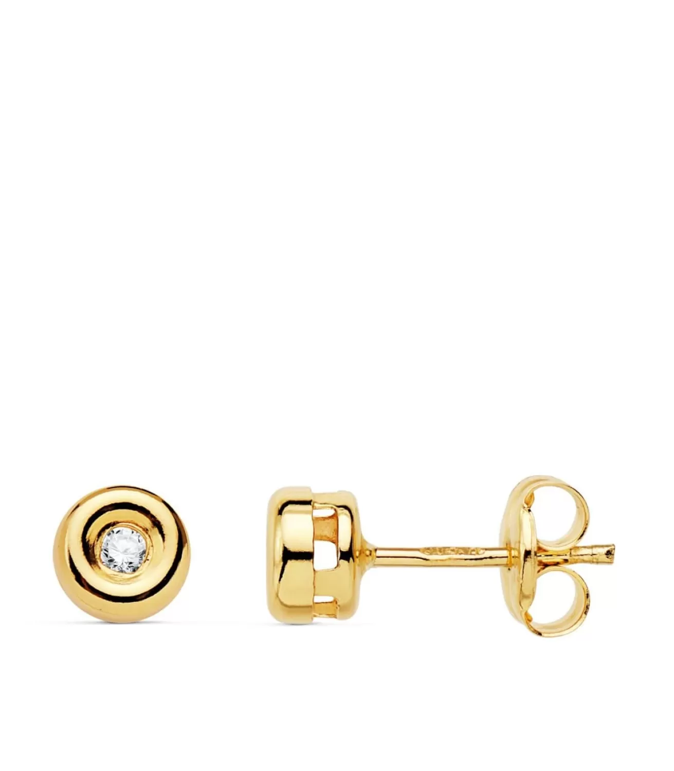 Pendientes Delicia Diamantes 0.030 Qtes. Oa 18K<Alda Joyeros Store