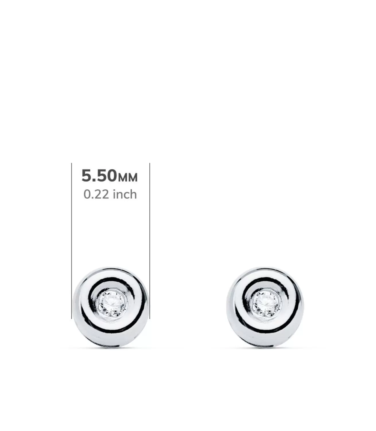 Pendientes Delicia Diamantes 0.040 Qtes. Ob 18K<Alda Joyeros Fashion