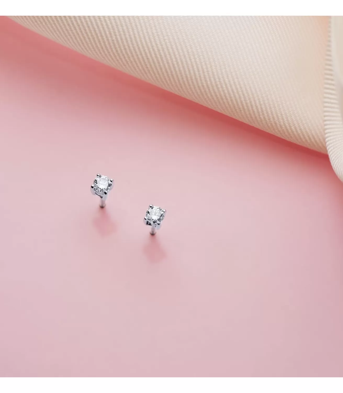 Pendientes Diamantes Elaia 0.200 Qtes Ob 18K<Alda Joyeros Online