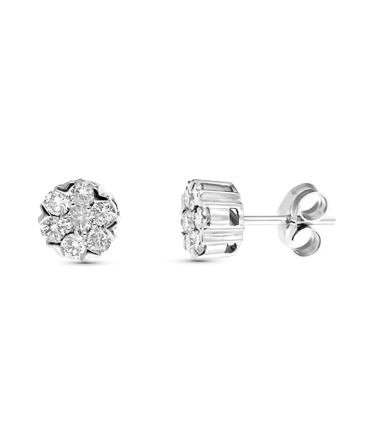 Pendientes Indira Diamantes 0.602 Qtes. Ob 18K<Alda Joyeros New