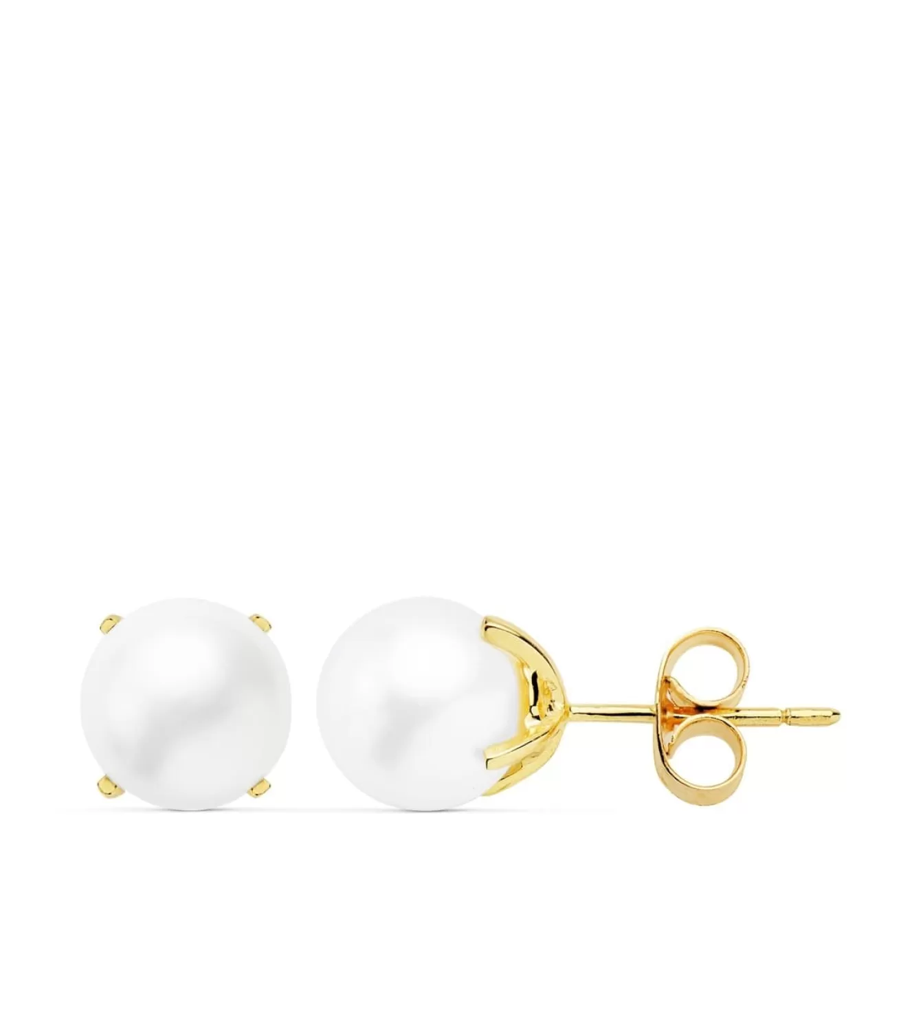 Pendientes Kimi Perla Cultivada Oro 18K 7,5Mm<Alda Joyeros Best