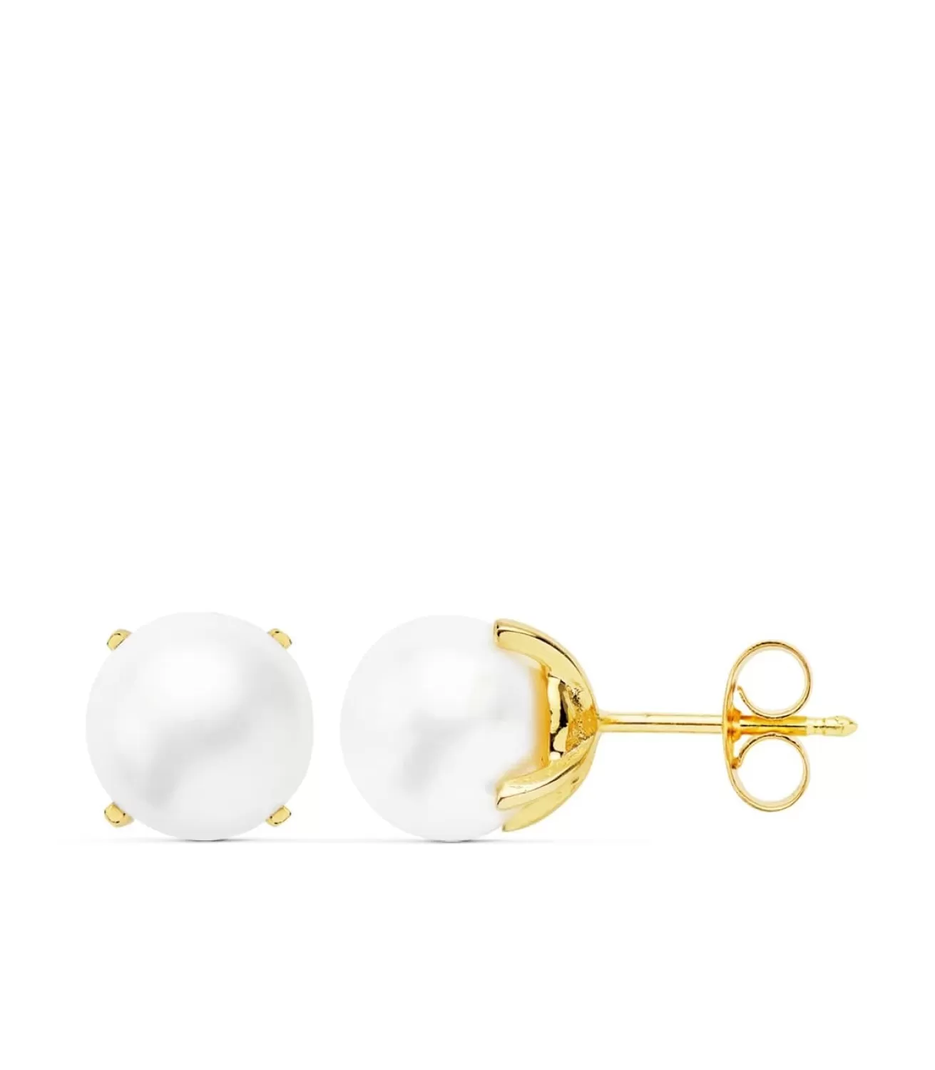 Pendientes Kimi Perla Cultivada Oro 18K 8 Mm<Alda Joyeros Online