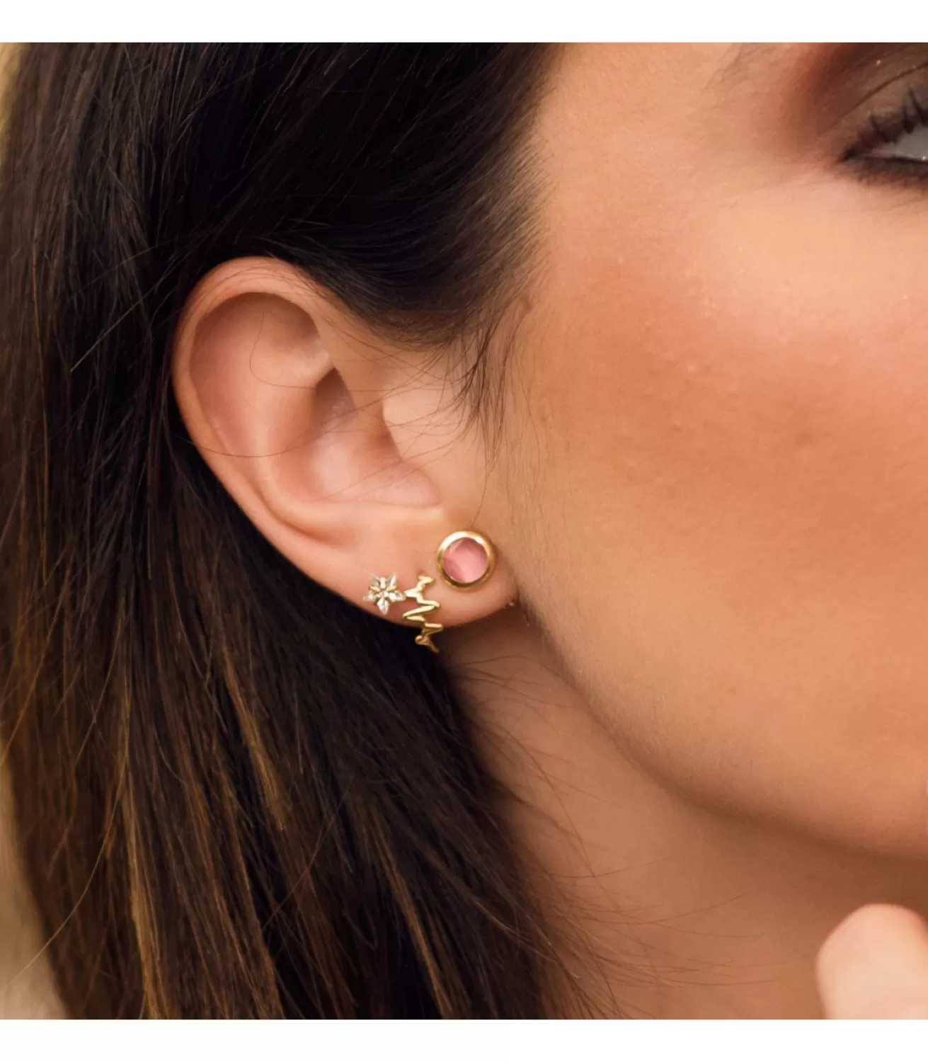 Pendientes Latido Oro Amarillo 18K<Alda Joyeros Outlet