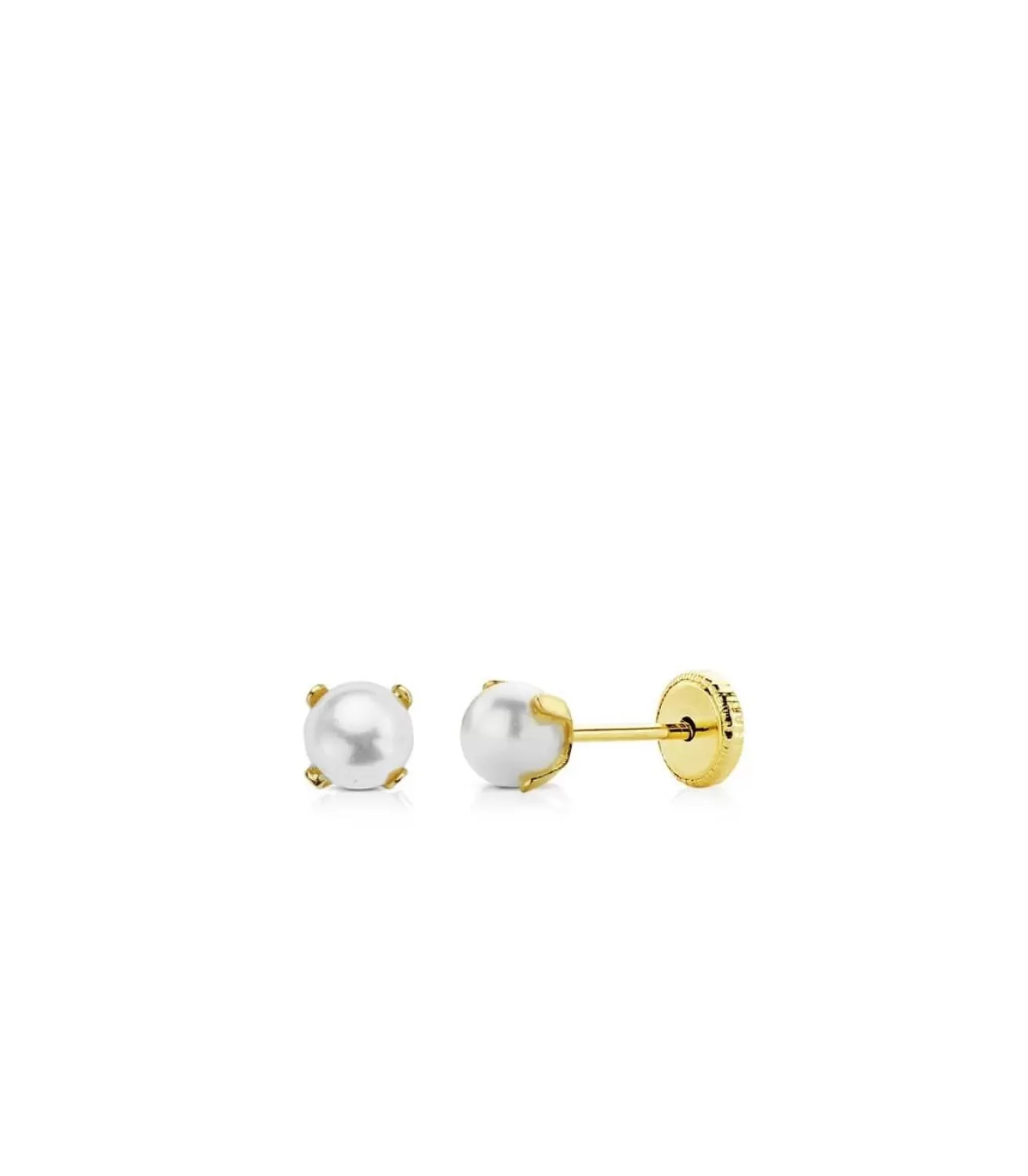 Pendientes Marianela Perla 4Mm 18 Ktes<Alda Joyeros Best Sale