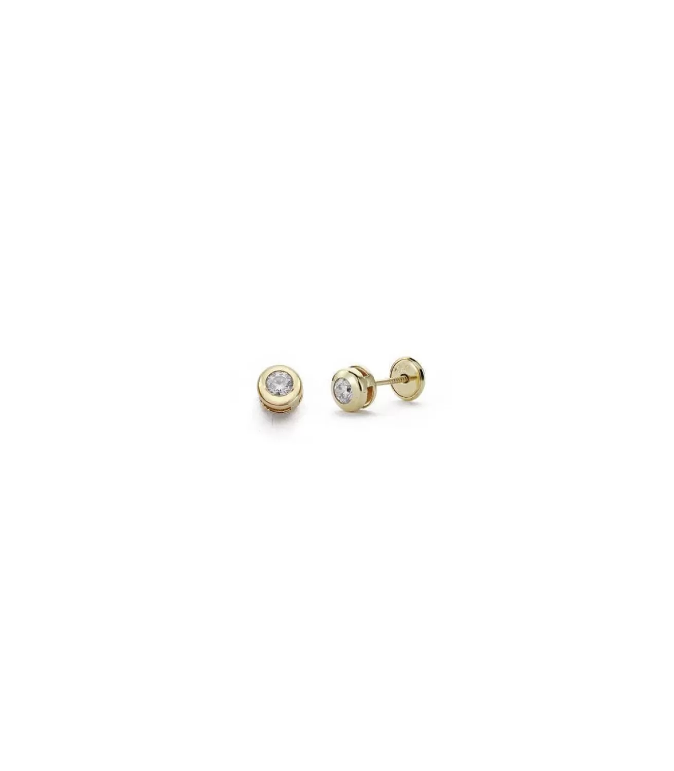 Pendientes Mercedes 5 Mm 18 Ktes<Alda Joyeros Store