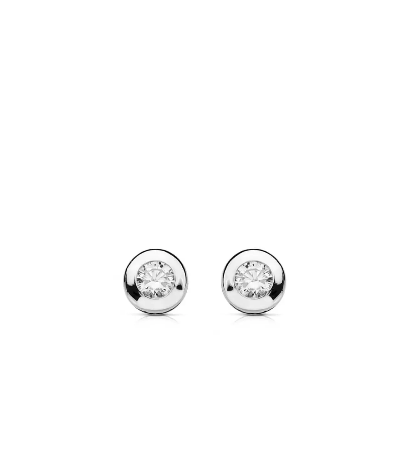 Pendientes Mercedes 6.5 Mm 18 Ktes<Alda Joyeros Hot