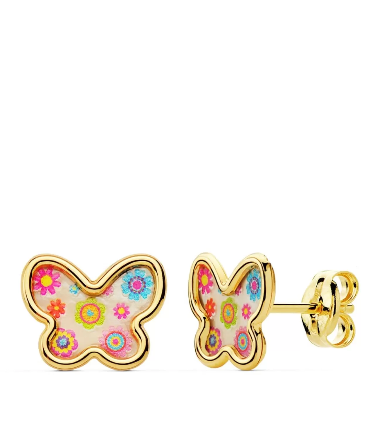 Pendientes Niña Aloha Oro 18K Mariposa 9Mm<Alda Joyeros Fashion