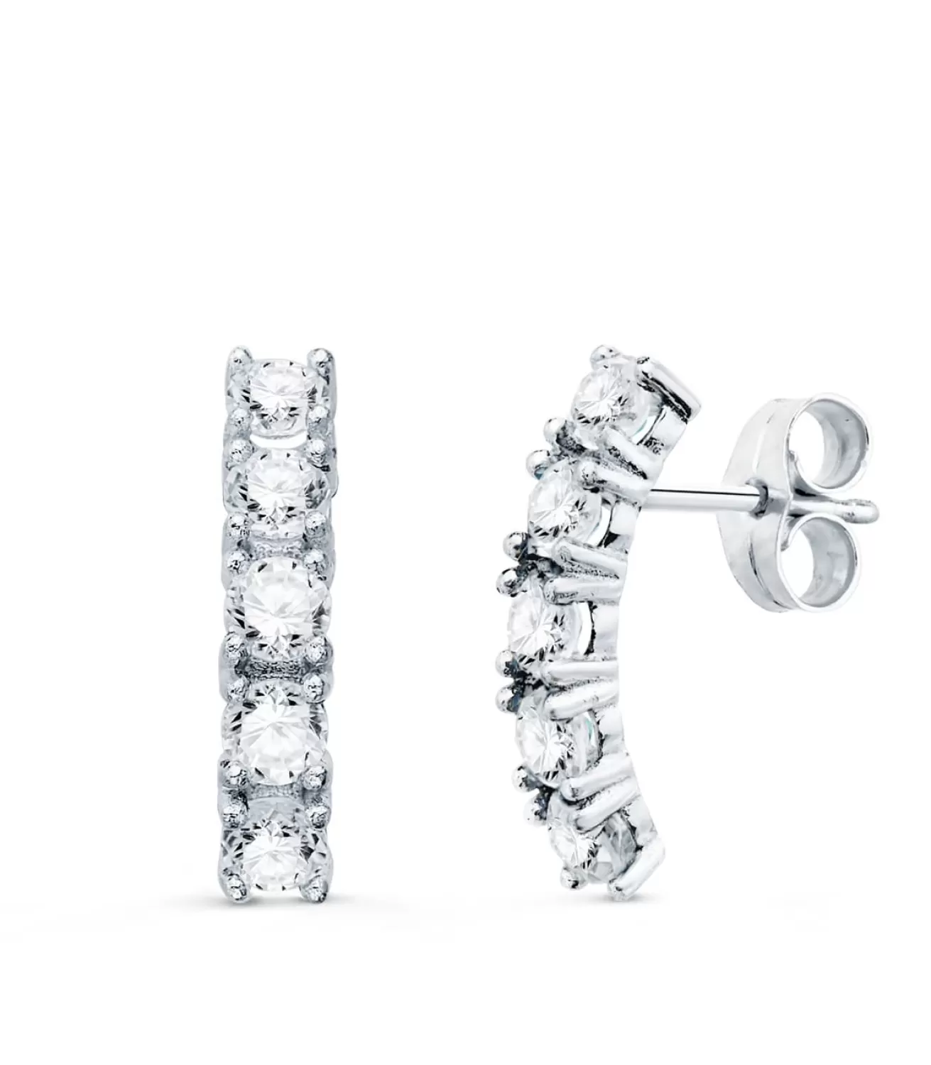 Pendientes Novia Chara Oro 18K Topacio Blanco<Alda Joyeros Cheap