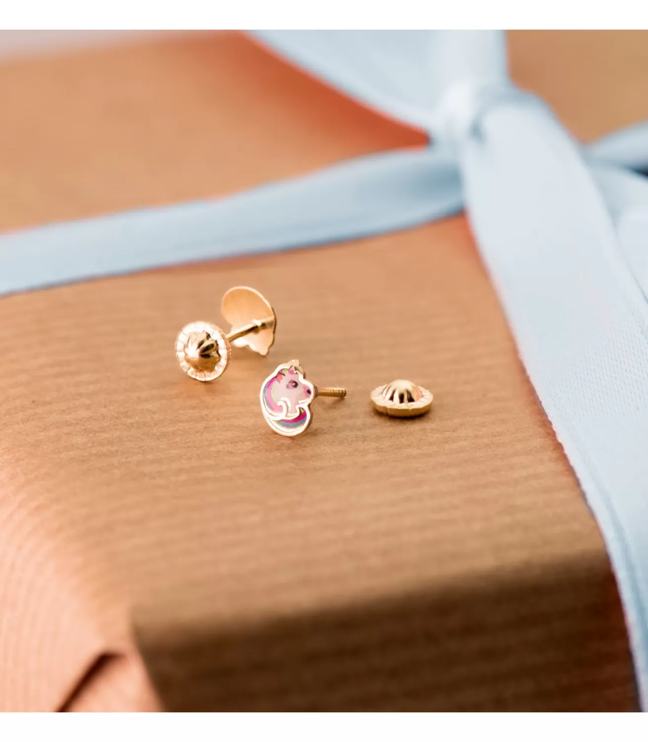 Pendientes Oro Amarillo 18K Unicornio<Alda Joyeros Cheap