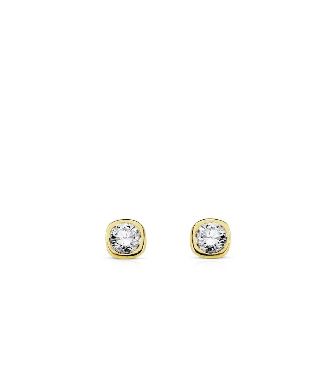 Pendientes Oro Amarillo Aitana 4.5 Mm 18 Ktes<Alda Joyeros Cheap