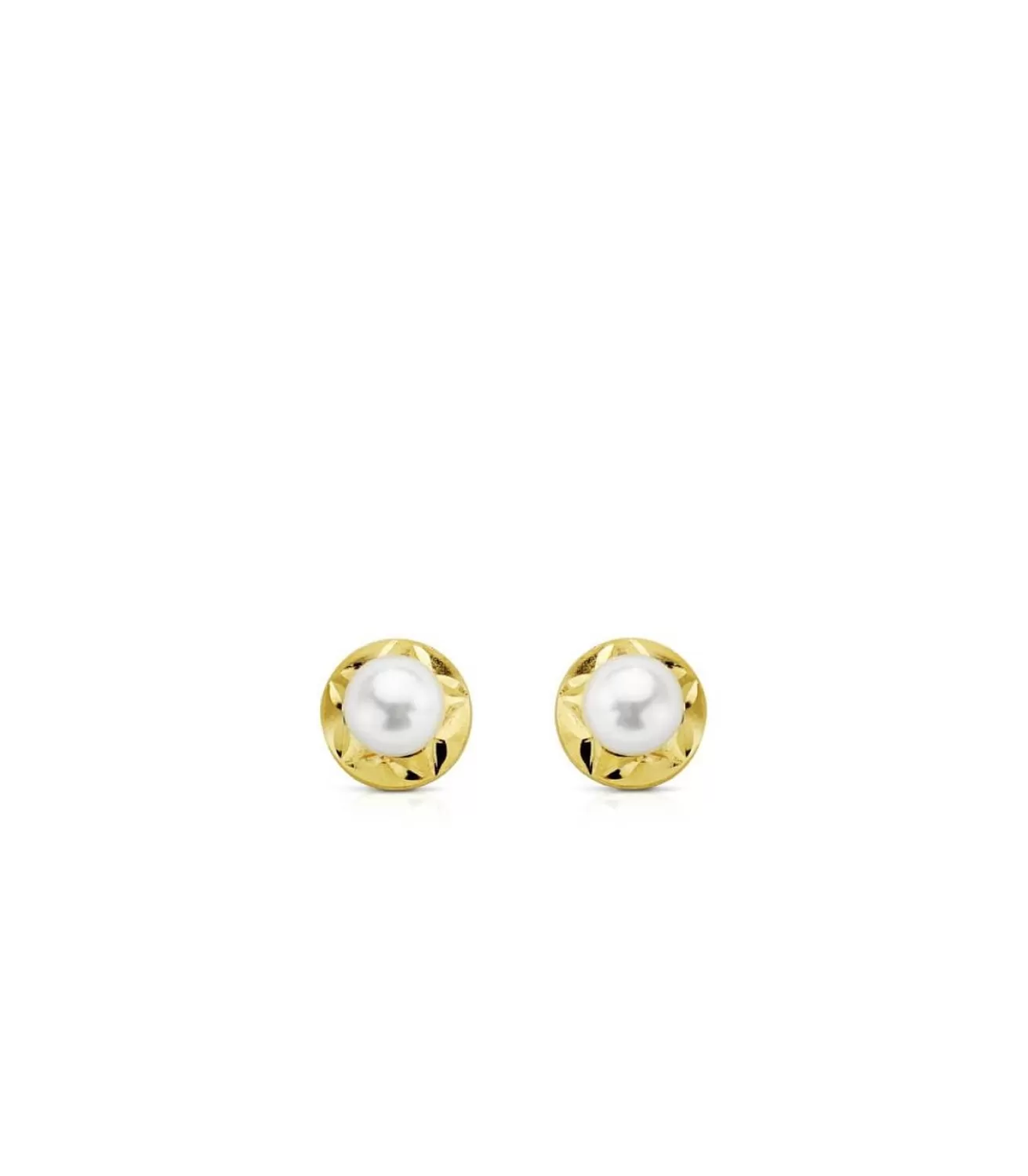 Pendientes Oro Amarillo Anabela 4 Mm 18 Ktes<Alda Joyeros Online
