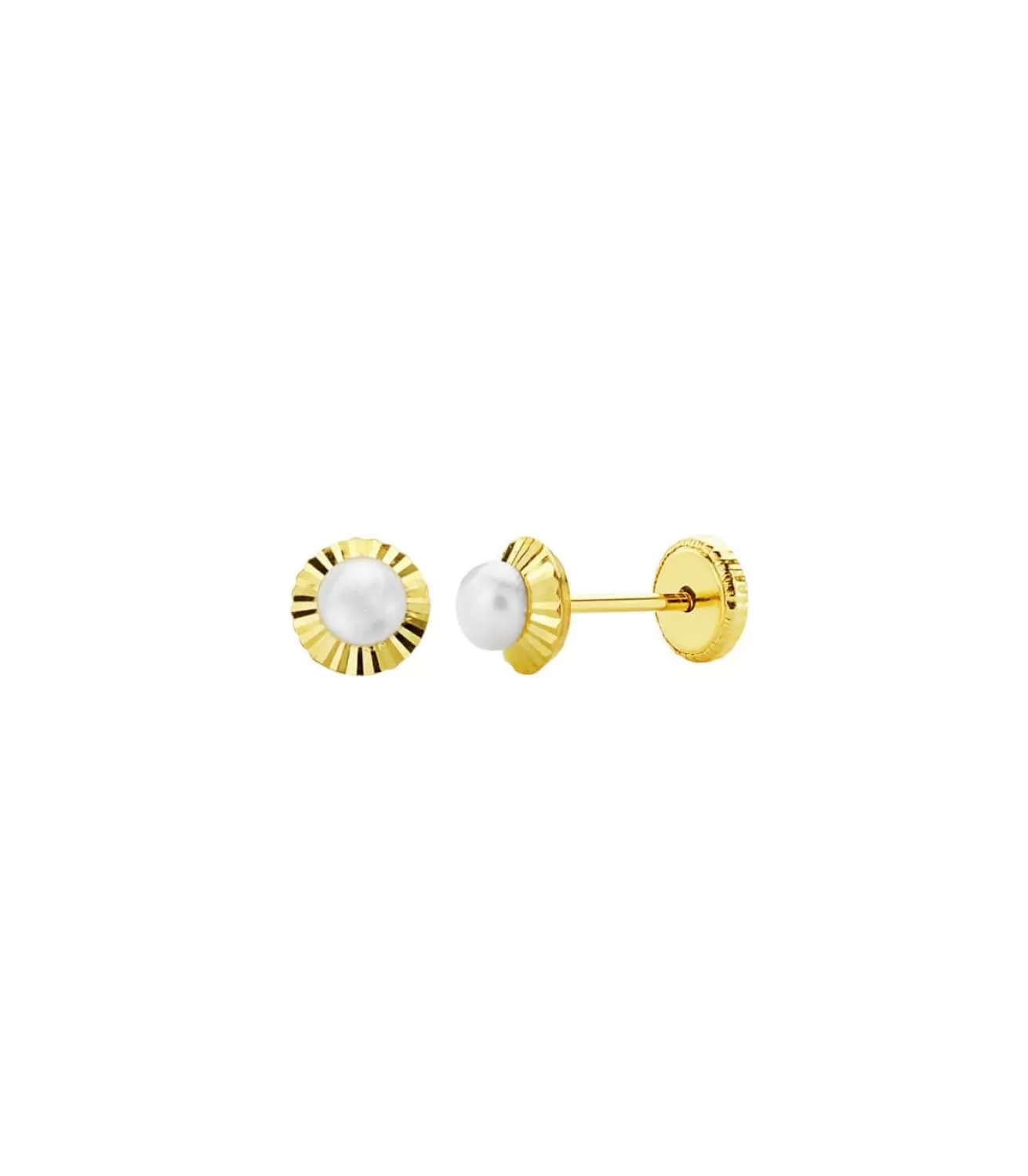 Pendientes Oro Amarillo Anabela 5 Mm 18 Ktes<Alda Joyeros New